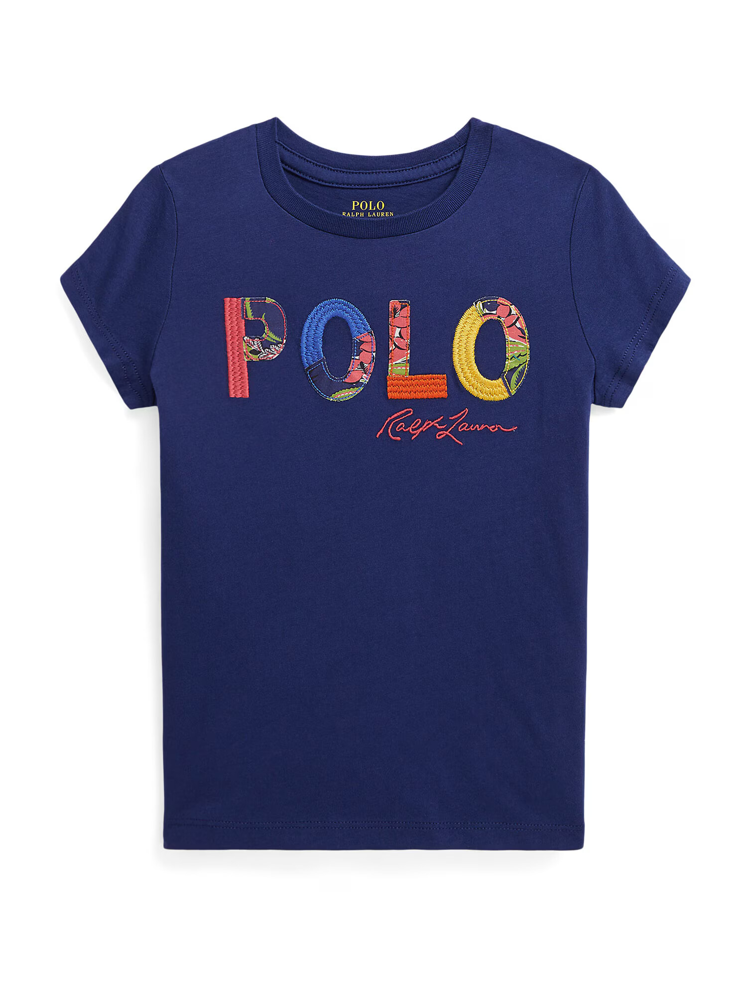 Polo Ralph Lauren Μπλουζάκι ναυτικό μπλε / κίτρινο / ανοικτό πράσινο / κόκκινο - Pepit.gr