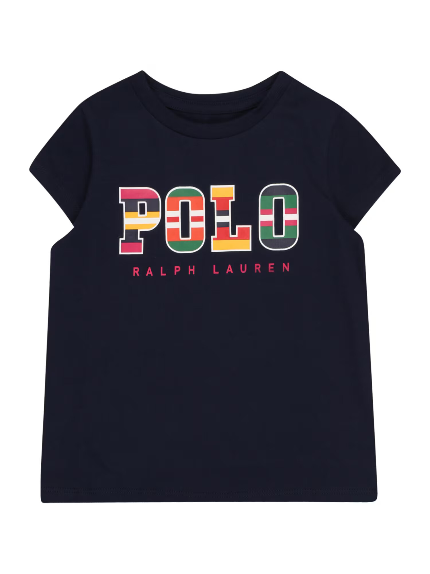 Polo Ralph Lauren Μπλουζάκι ναυτικό μπλε / κίτρινο / πράσινο / κόκκινο - Pepit.gr