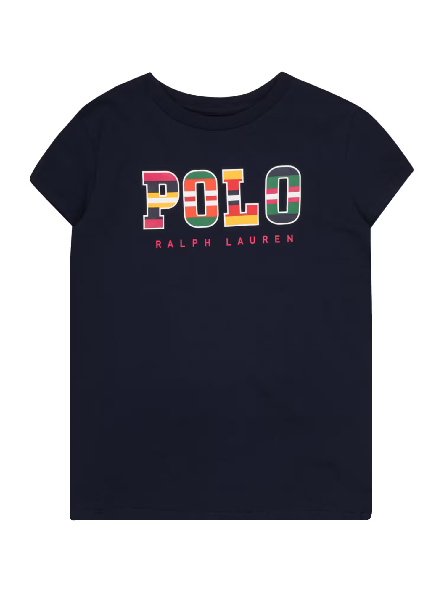 Polo Ralph Lauren Μπλουζάκι ναυτικό μπλε / πράσινο / κόκκινο / λευκό - Pepit.gr