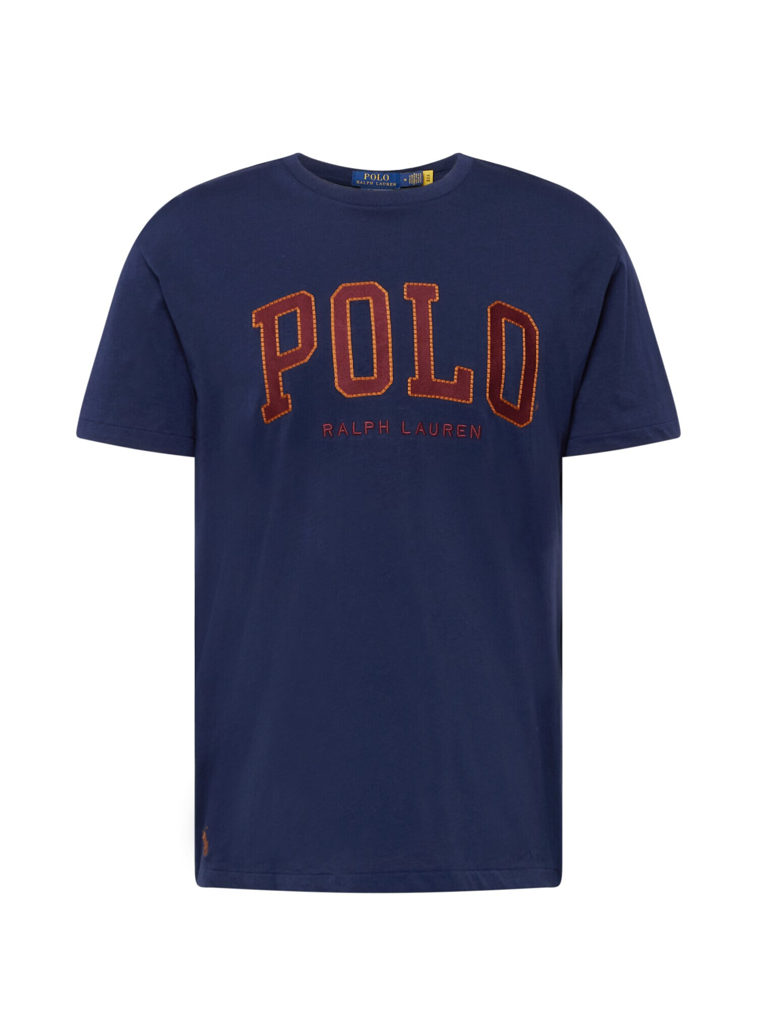 Polo Ralph Lauren Μπλουζάκι ναυτικό μπλε / σκούρο πορτοκαλί / σκούρο κόκκινο - Pepit.gr