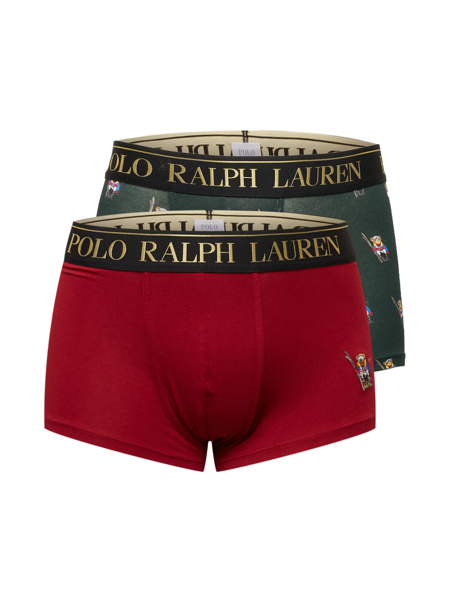 Polo Ralph Lauren Μποξεράκι χρυσοκίτρινο / πορφυρό / μαύρο - Pepit.gr