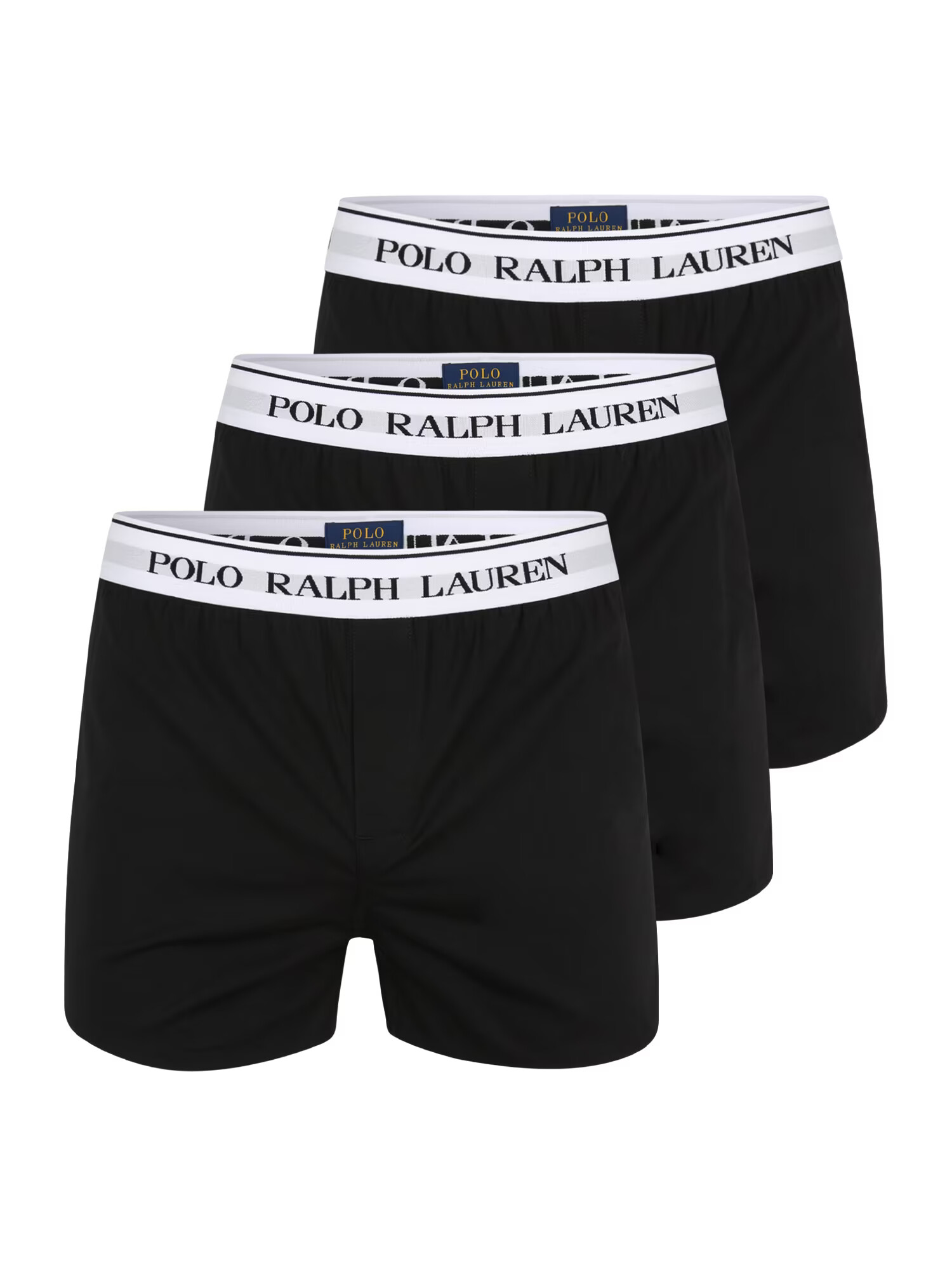 Polo Ralph Lauren Μποξεράκι μαύρο / λευκό - Pepit.gr