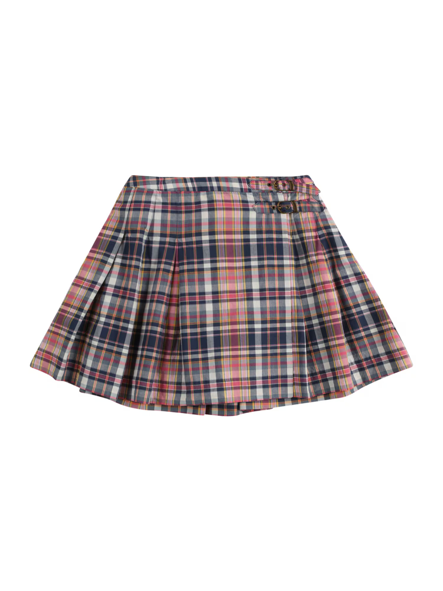 Polo Ralph Lauren Φούστα 'KILT' σκούρο μπλε / κίτρινο / ροζ / λευκό - Pepit.gr