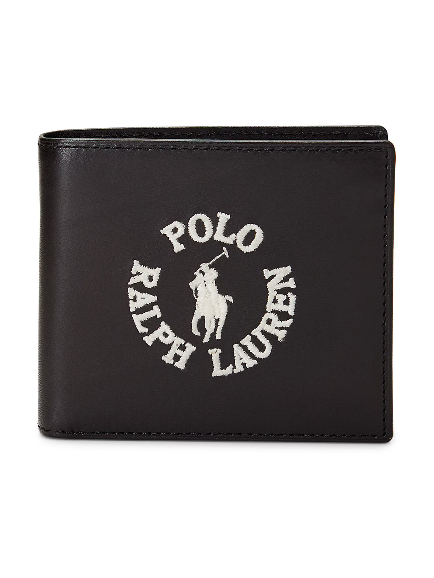 Polo Ralph Lauren Πορτοφόλι μαύρο / λευκό - Pepit.gr