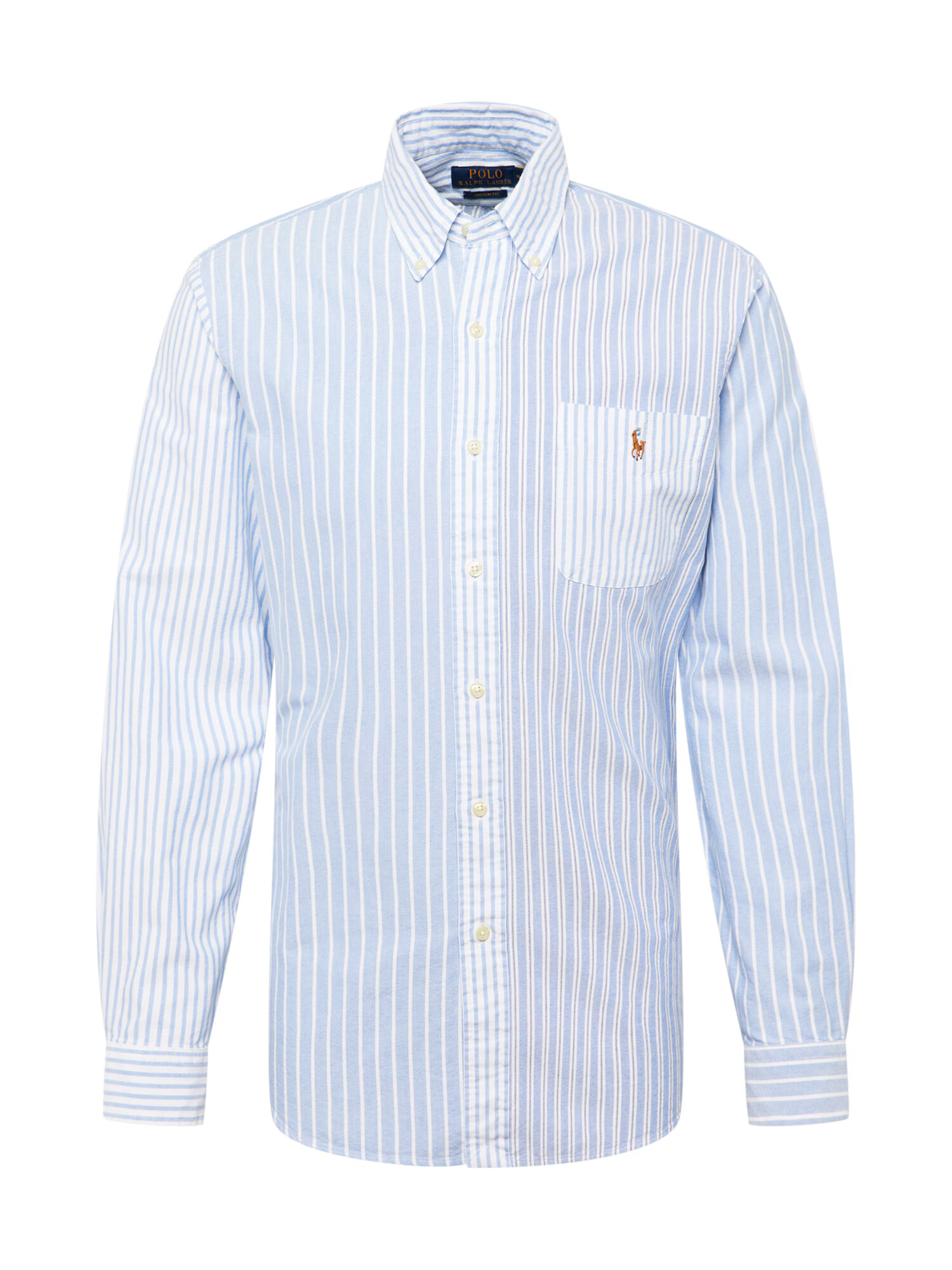 Polo Ralph Lauren Πουκάμισο γαλάζιο / offwhite - Pepit.gr