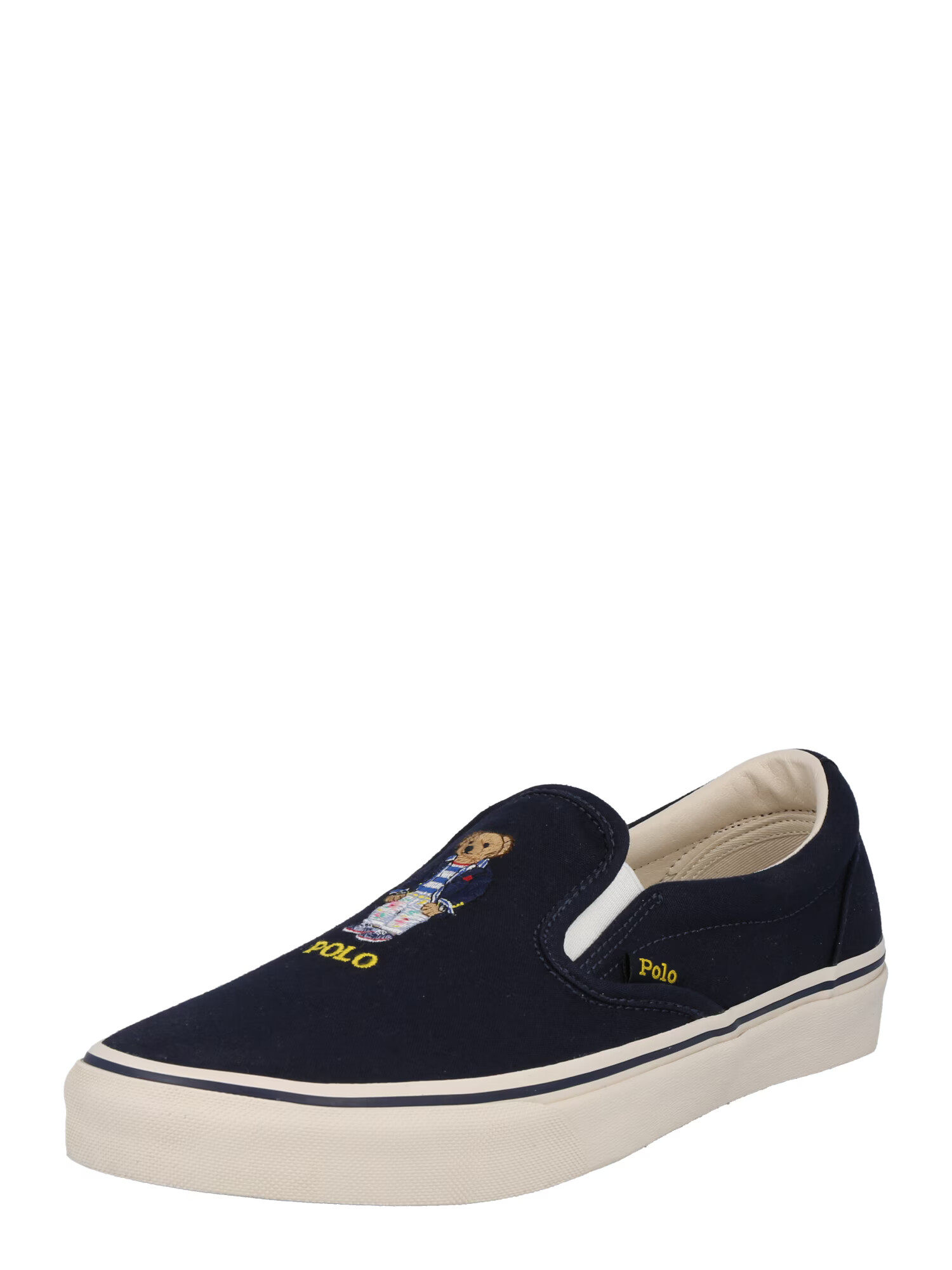 Polo Ralph Lauren Slip-on 'KEATON' σκούρο μπλε / ανάμεικτα χρώματα - Pepit.gr