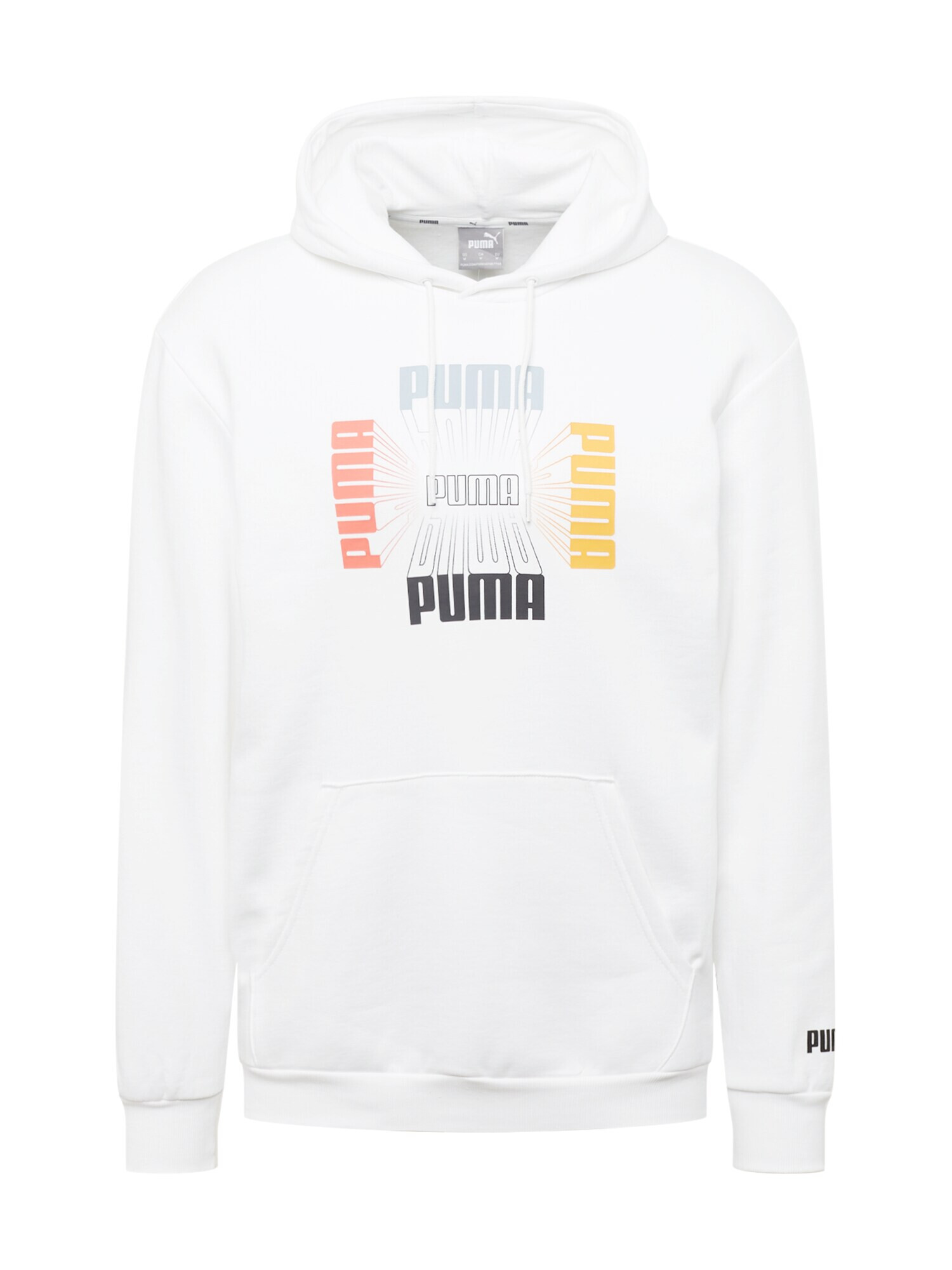 PUMA Αθλητική μπλούζα φούτερ ανάμεικτα χρώματα / λευκό - Pepit.gr