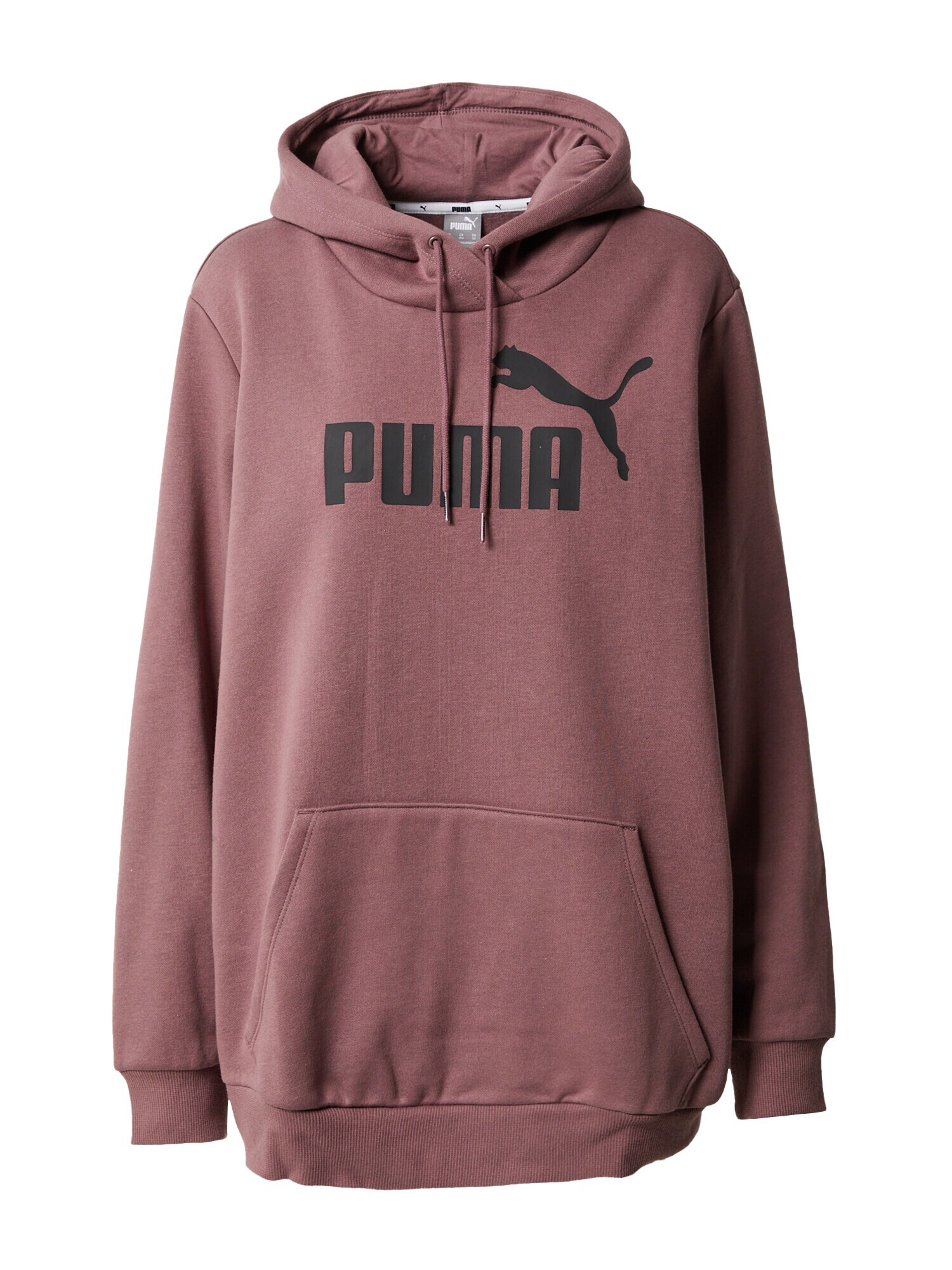 PUMA Αθλητική μπλούζα φούτερ δαμασκηνί / μαύρο - Pepit.gr