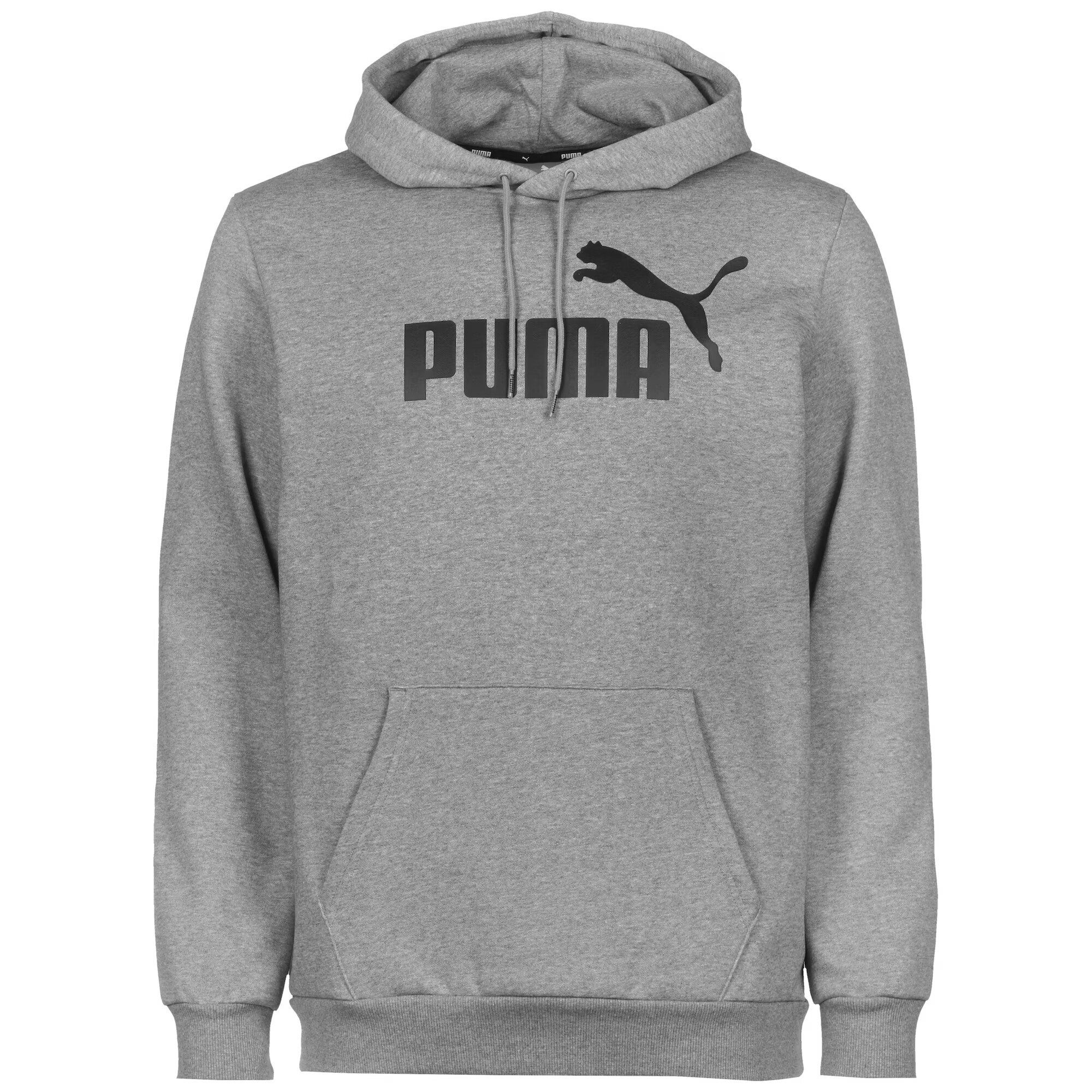 PUMA Αθλητική μπλούζα φούτερ γκρι μελανζέ / μαύρο - Pepit.gr