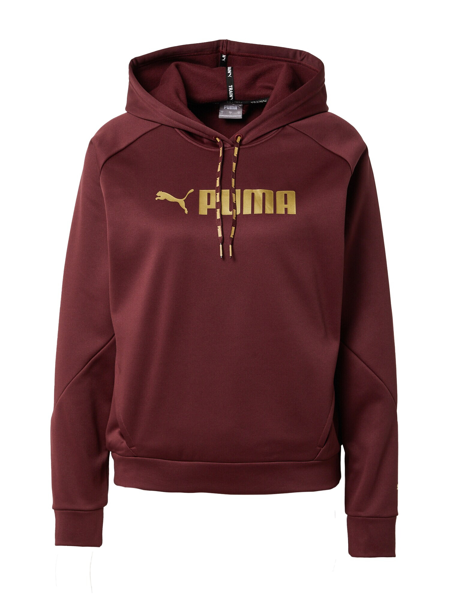 PUMA Αθλητική μπλούζα φούτερ χρυσό / κόκκινο βιολετί / μαύρο / λευκό - Pepit.gr