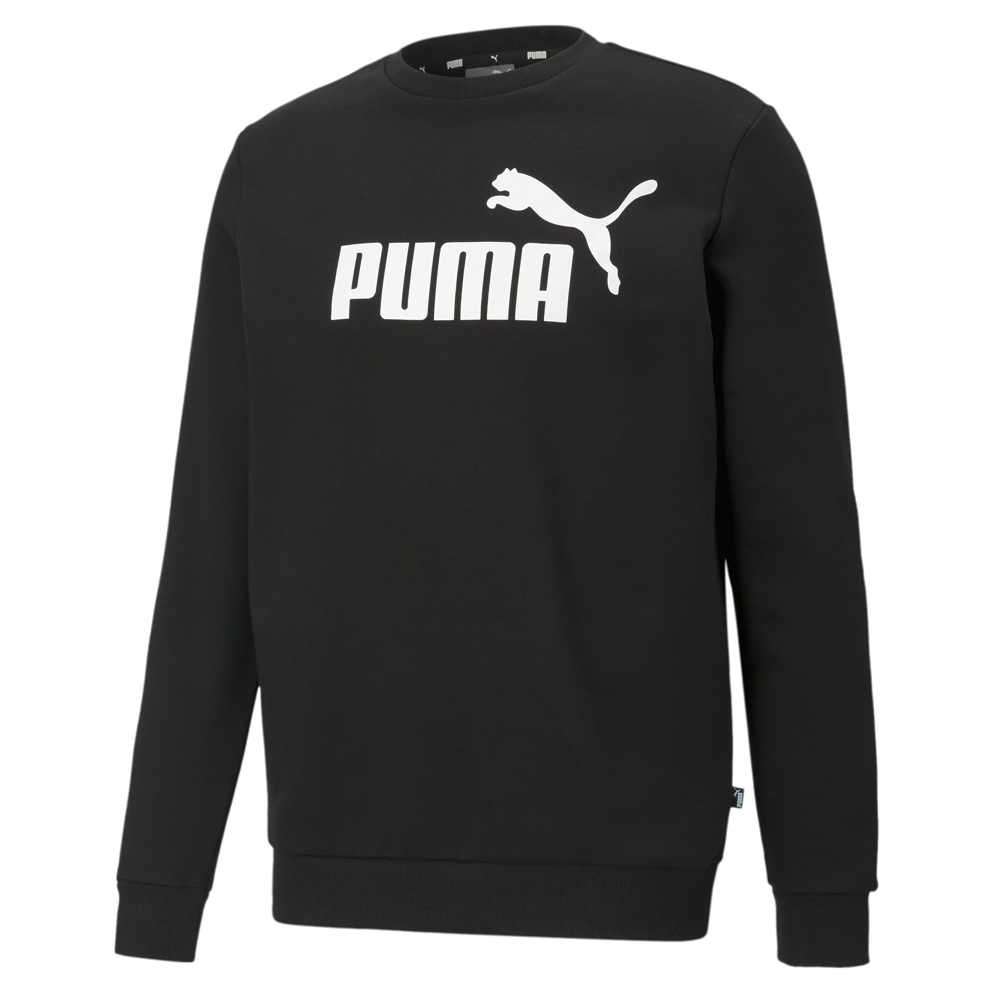 PUMA Αθλητική μπλούζα φούτερ μαύρο / λευκό - Pepit.gr