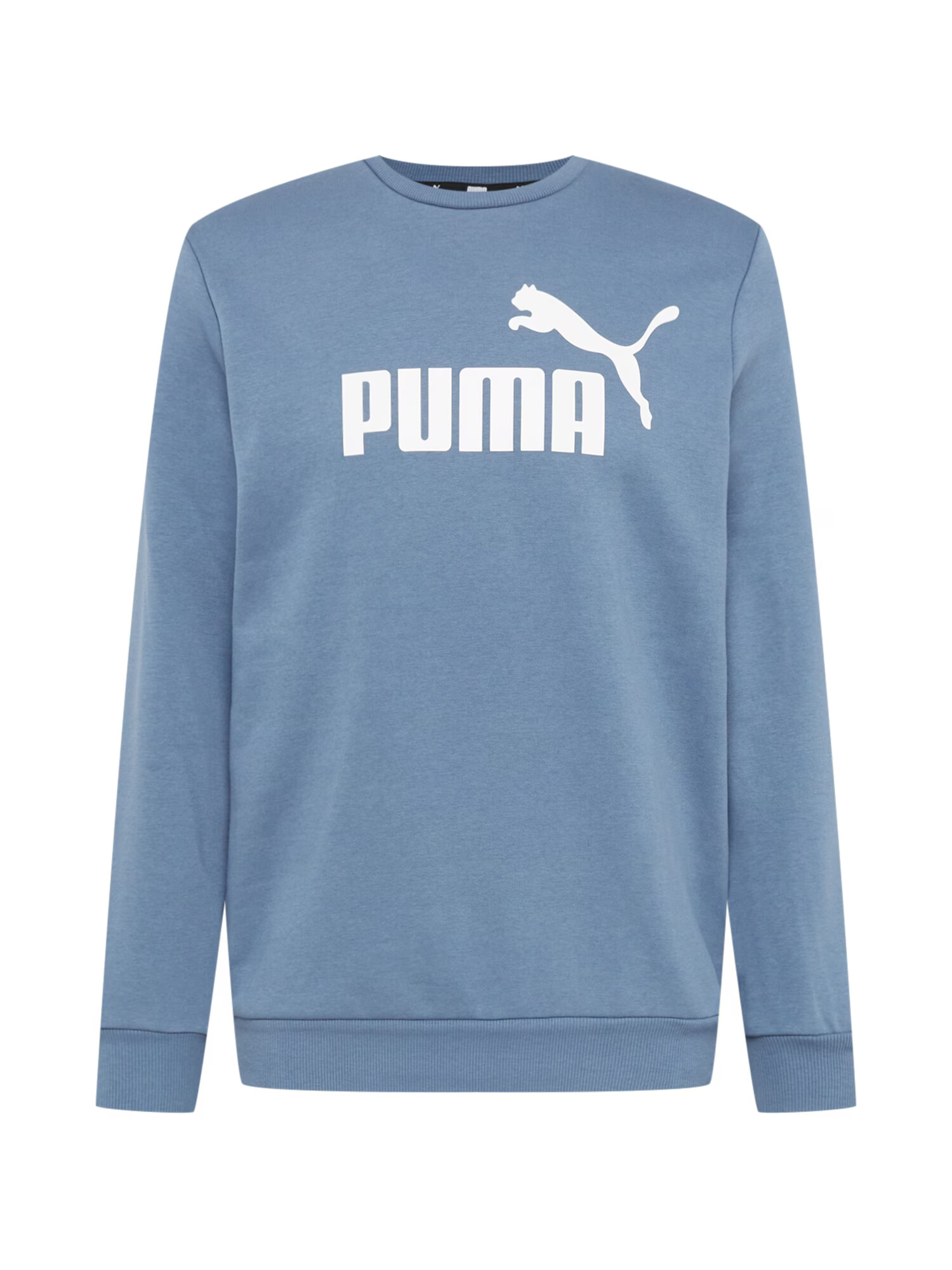 PUMA Αθλητική μπλούζα φούτερ μπλε φιμέ / λευκό - Pepit.gr