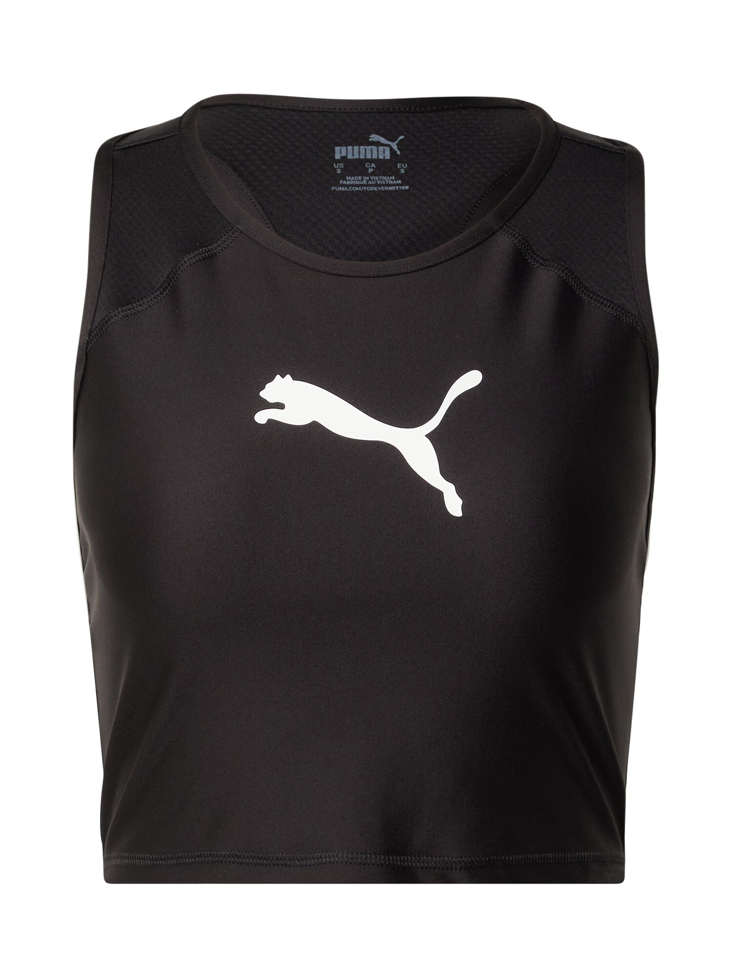 PUMA Αθλητικό τοπ 'Fit Eversculpt Fitted Tank' μαύρο / λευκό - Pepit.gr