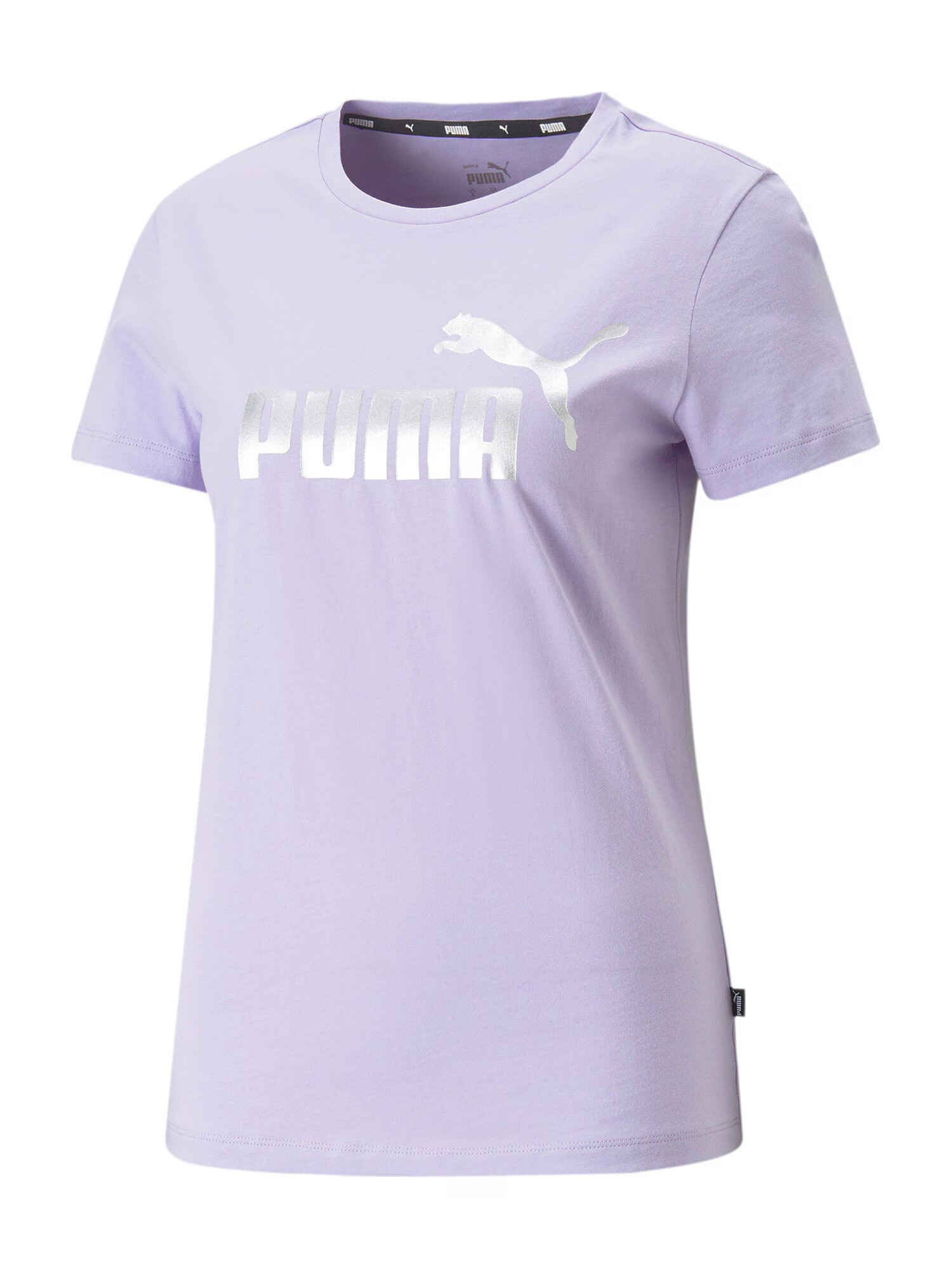 PUMA Λειτουργικό μπλουζάκι ασημόγκριζο / πασχαλιά - Pepit.gr