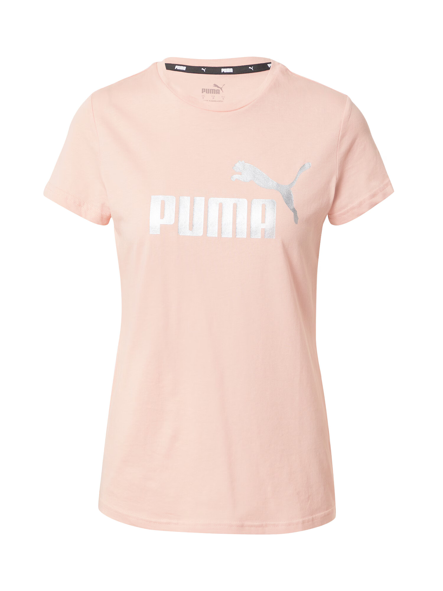 PUMA Λειτουργικό μπλουζάκι βερικοκί / ασημί - Pepit.gr