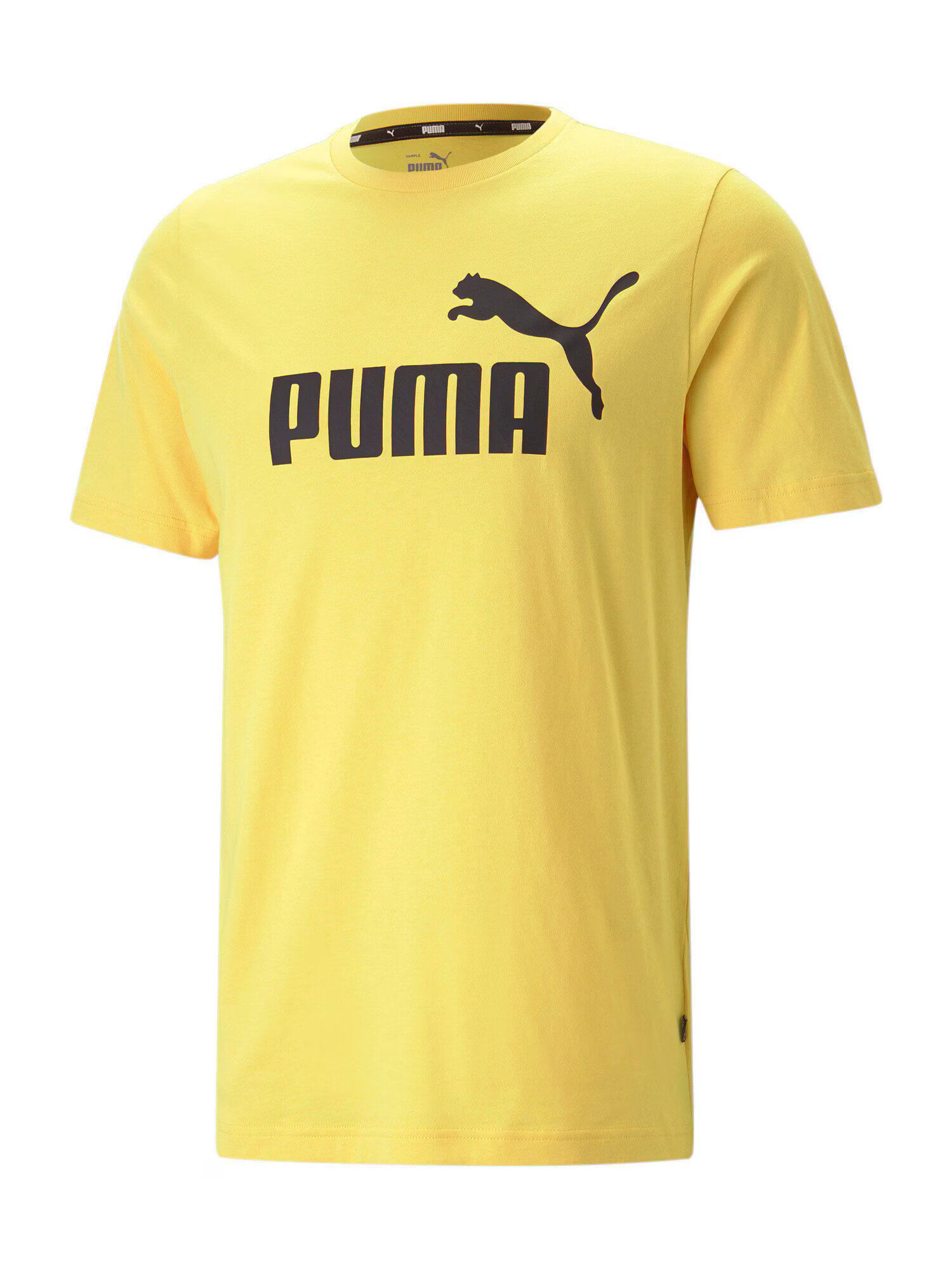 PUMA Λειτουργικό μπλουζάκι κίτρινο παστέλ / μαύρο - Pepit.gr