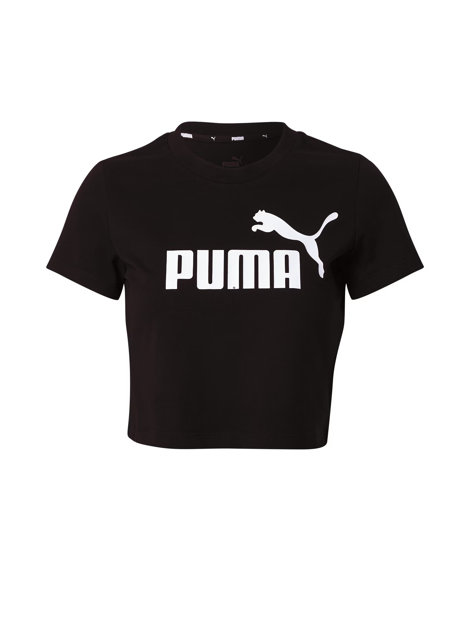 PUMA Λειτουργικό μπλουζάκι μαύρο / λευκό - Pepit.gr