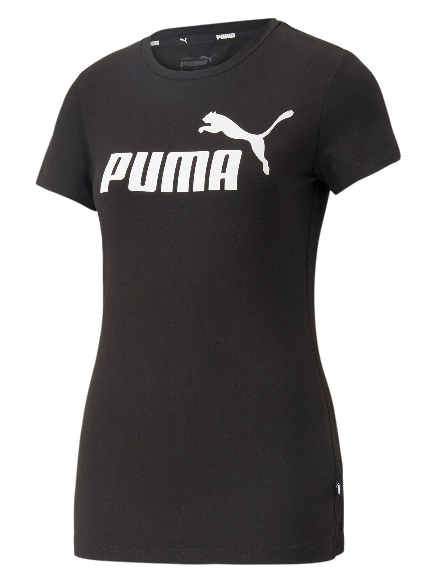 PUMA Λειτουργικό μπλουζάκι μαύρο / λευκό - Pepit.gr