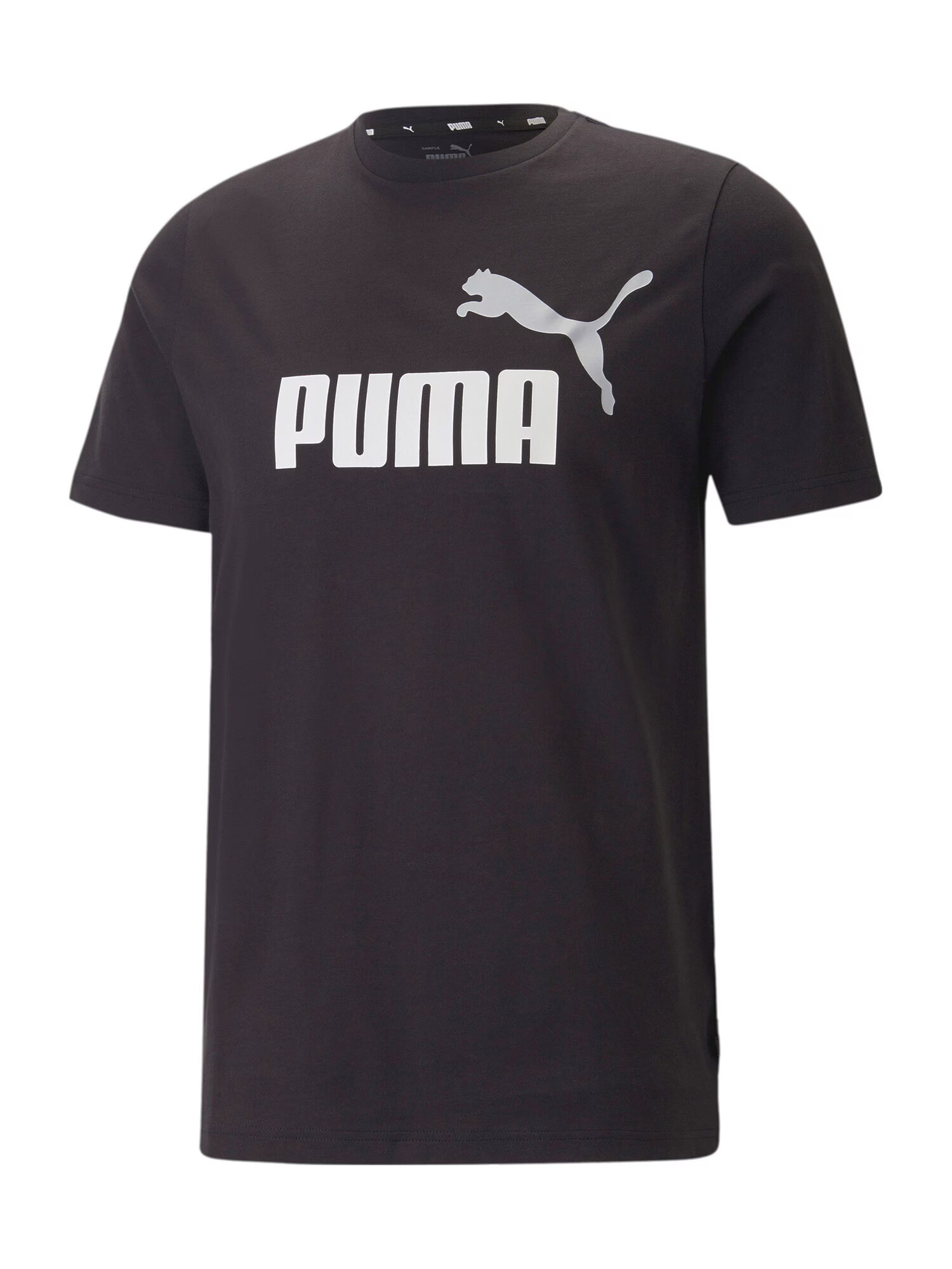 PUMA Λειτουργικό μπλουζάκι μαύρο / λευκό - Pepit.gr