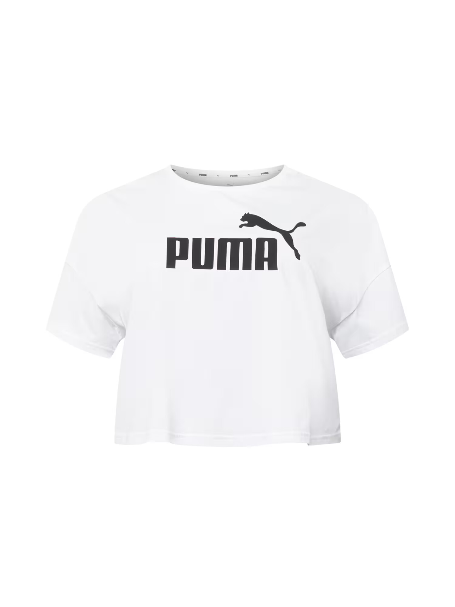 PUMA Λειτουργικό μπλουζάκι μαύρο / λευκό - Pepit.gr