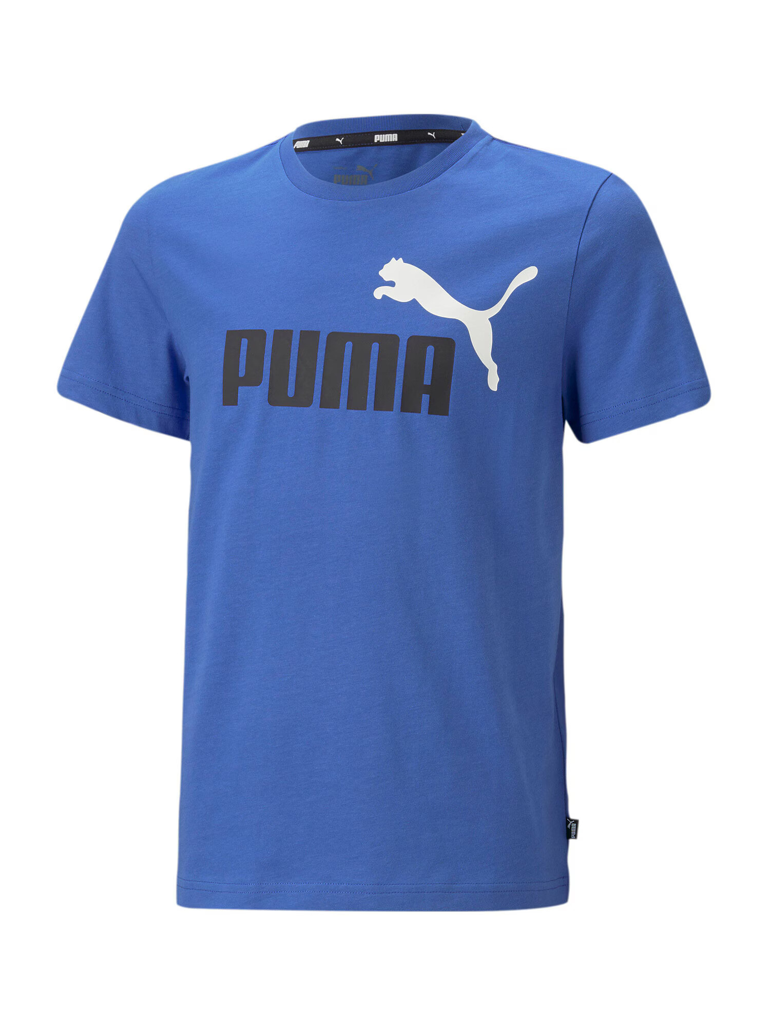 PUMA Λειτουργικό μπλουζάκι μπλε ρουά / μαύρο / λευκό - Pepit.gr