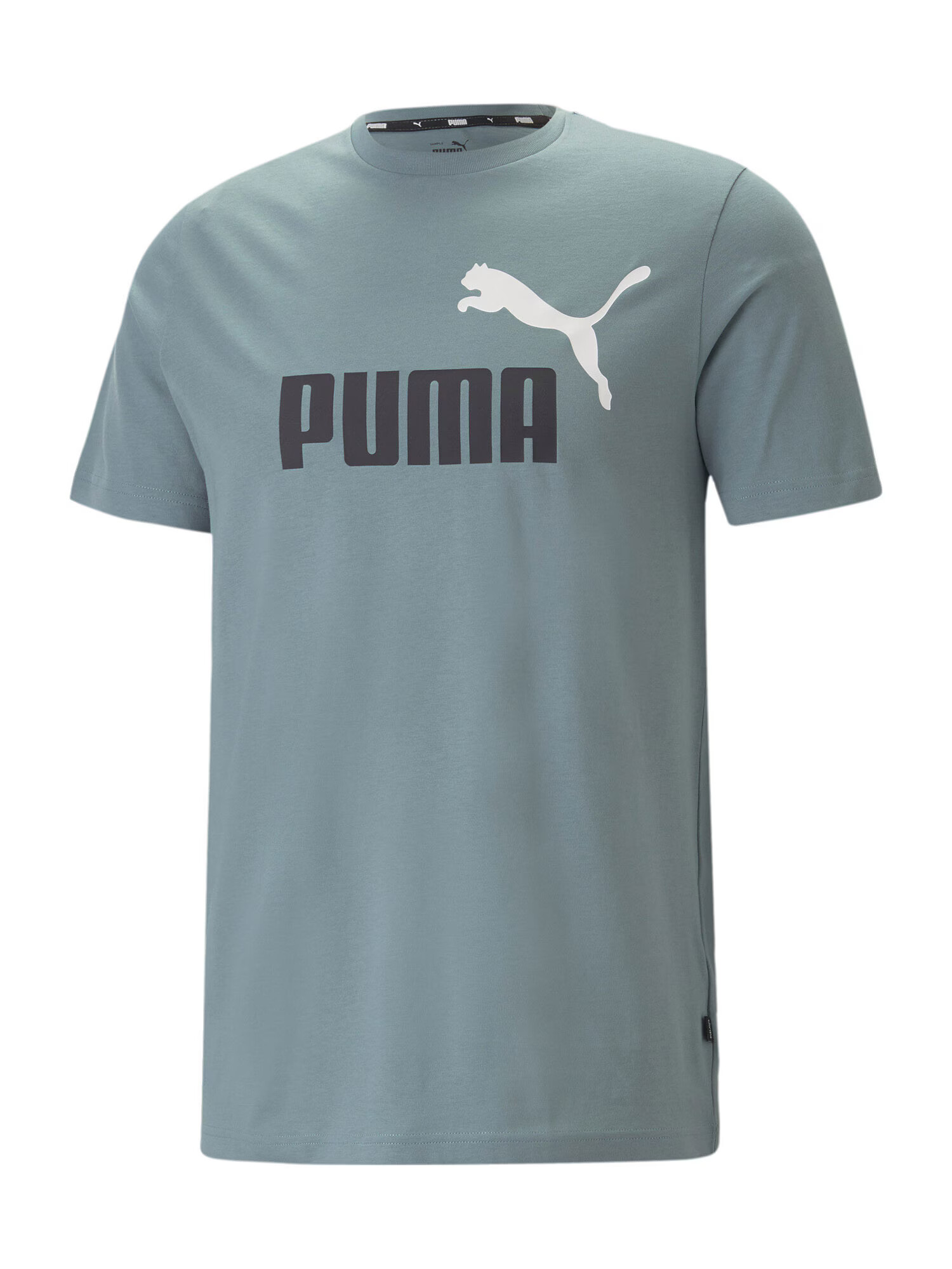 PUMA Μπλουζάκι οπάλ / μαύρο / λευκό - Pepit.gr