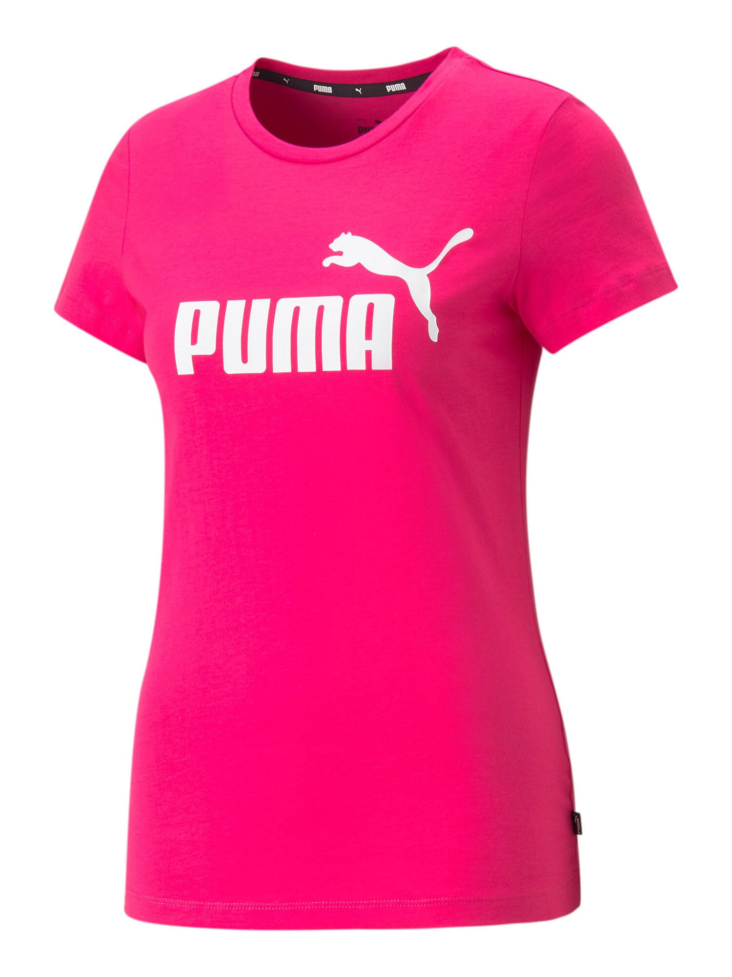 PUMA Λειτουργικό μπλουζάκι φούξια / λευκό - Pepit.gr