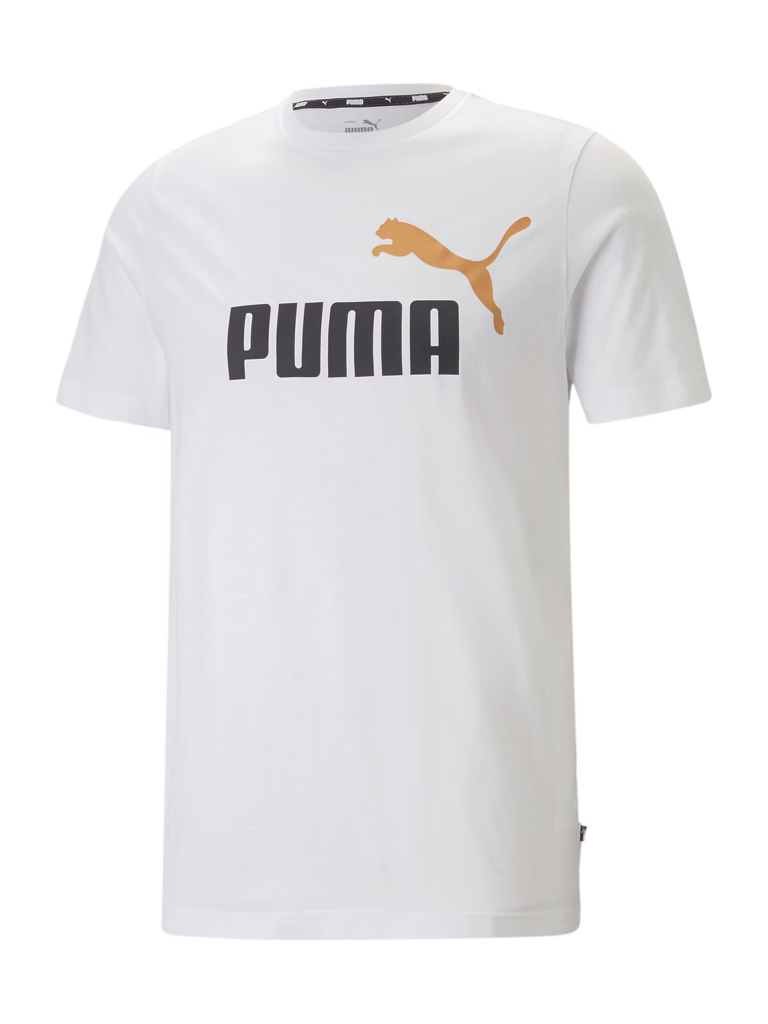 PUMA Λειτουργικό μπλουζάκι πορτοκαλί / μαύρο / λευκό - Pepit.gr