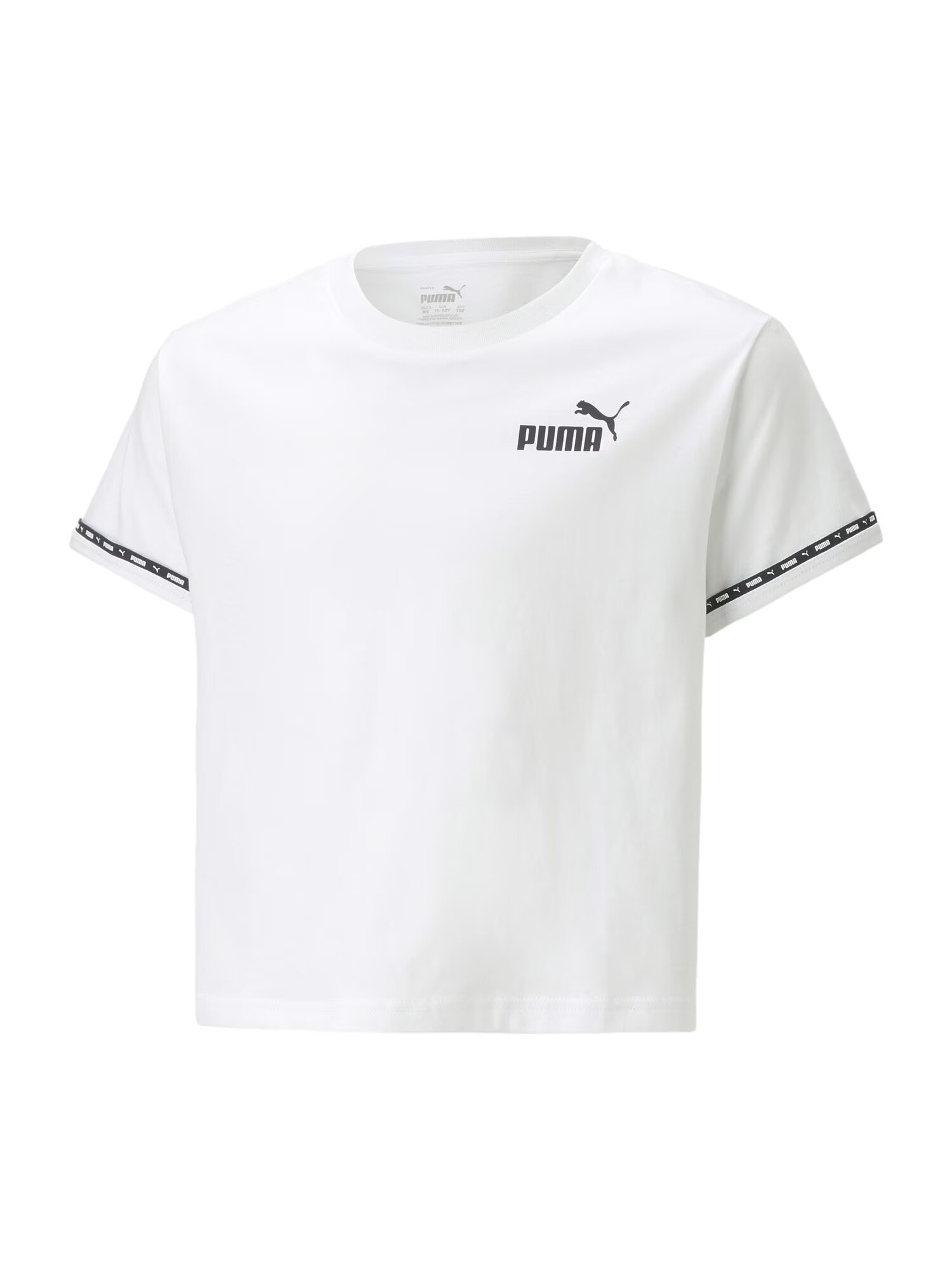 PUMA Λειτουργικό μπλουζάκι 'Power' μαύρο / offwhite - Pepit.gr