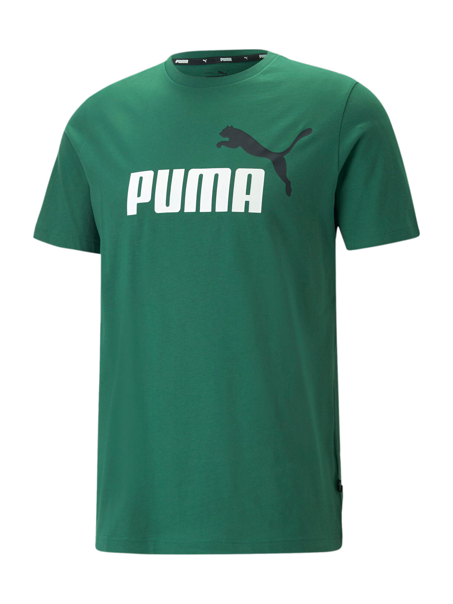 PUMA Μπλουζάκι πράσινο / μαύρο / offwhite - Pepit.gr