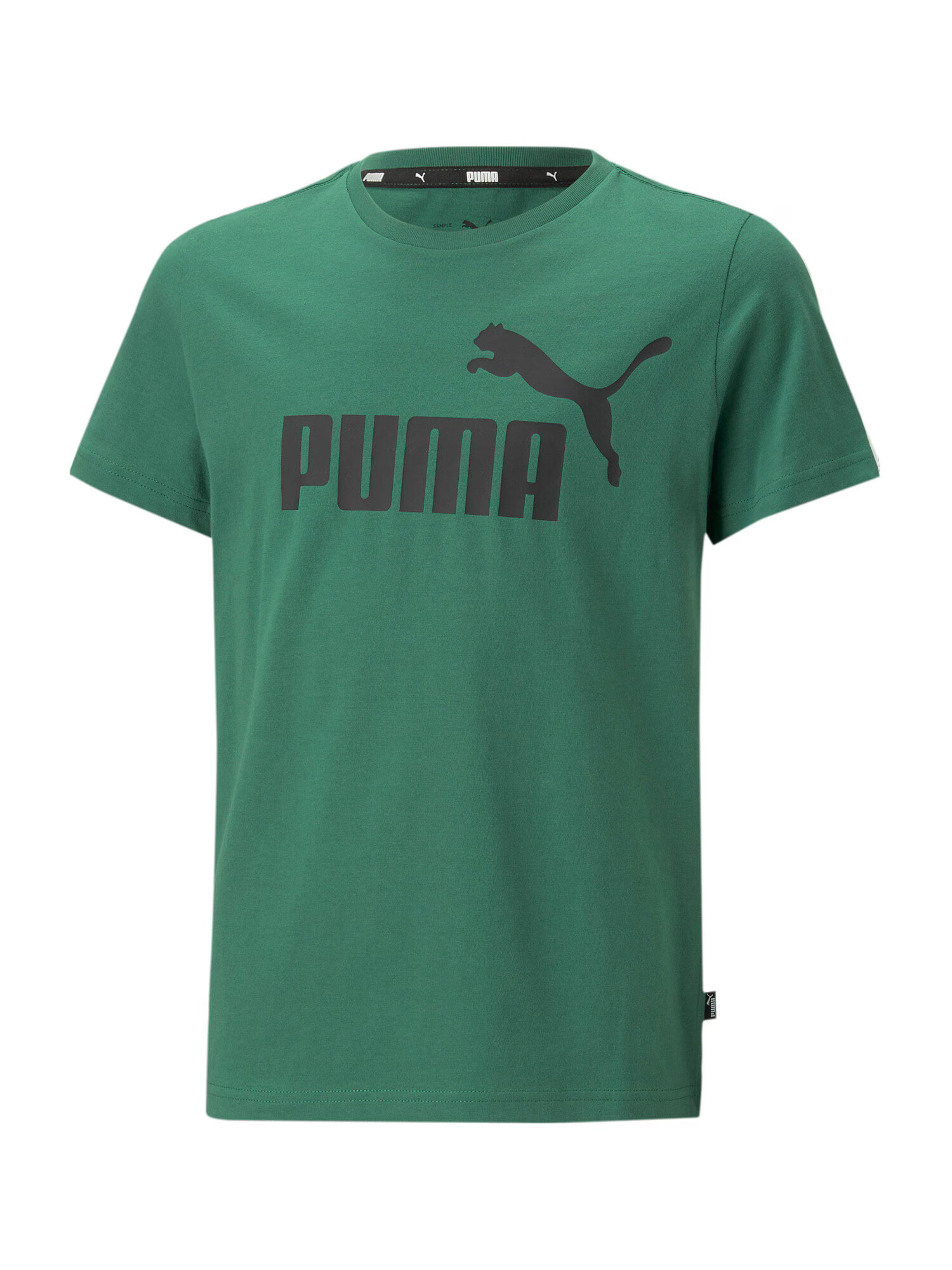 PUMA Λειτουργικό μπλουζάκι σκούρο πράσινο / μαύρο - Pepit.gr