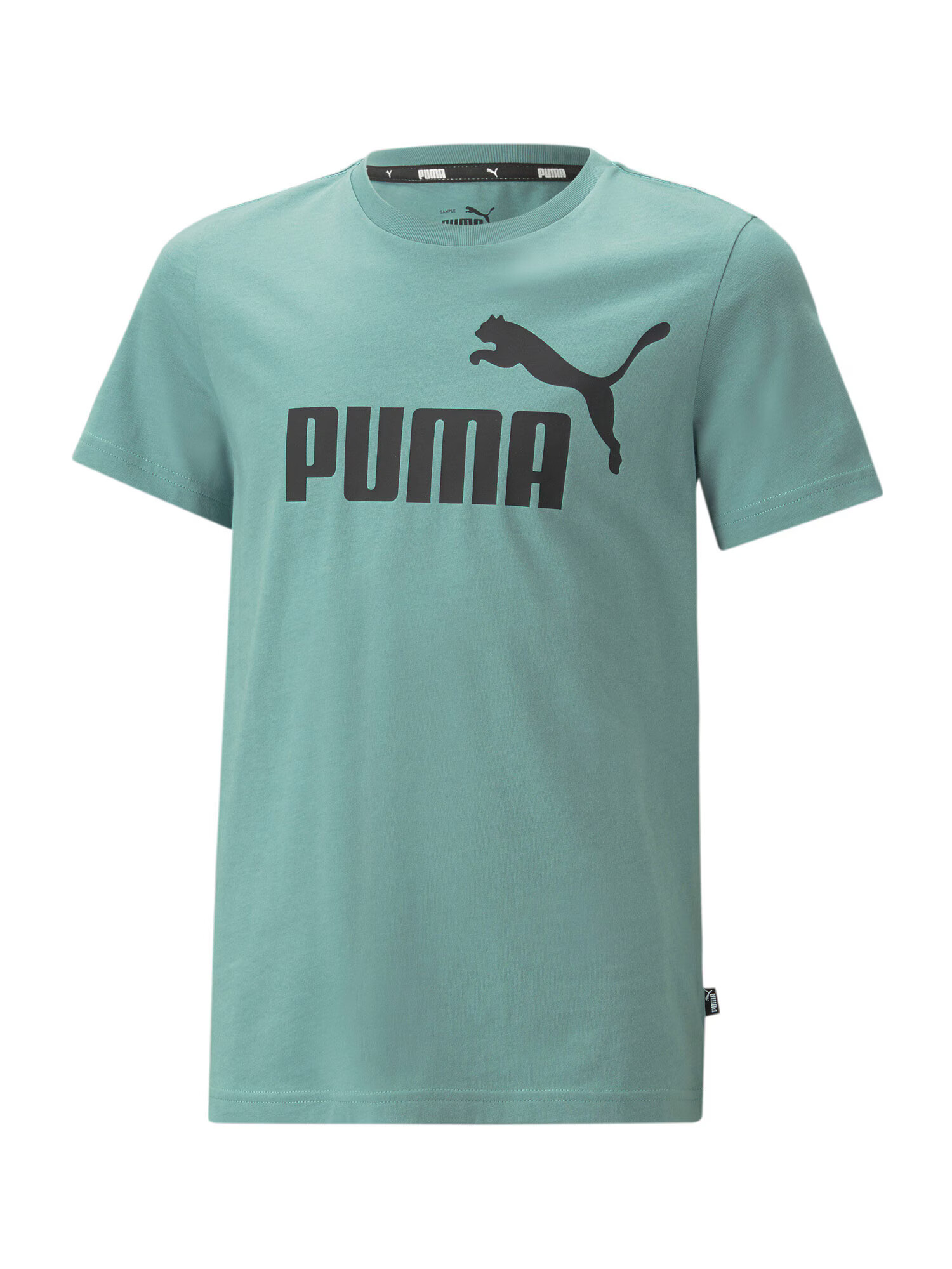 PUMA Λειτουργικό μπλουζάκι τιρκουάζ / μαύρο - Pepit.gr