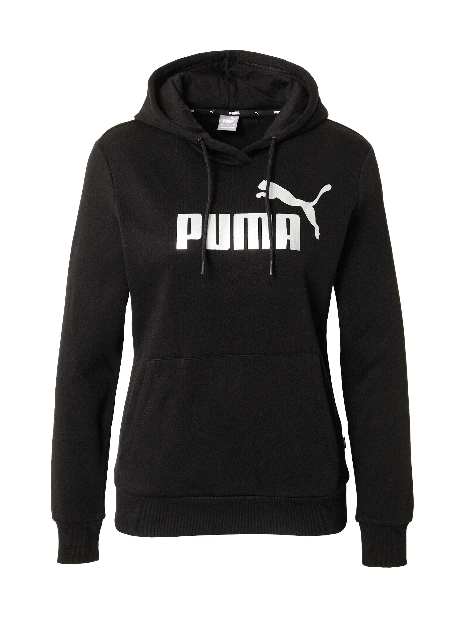 PUMA Μπλούζα φούτερ μαύρο / ασημί - Pepit.gr