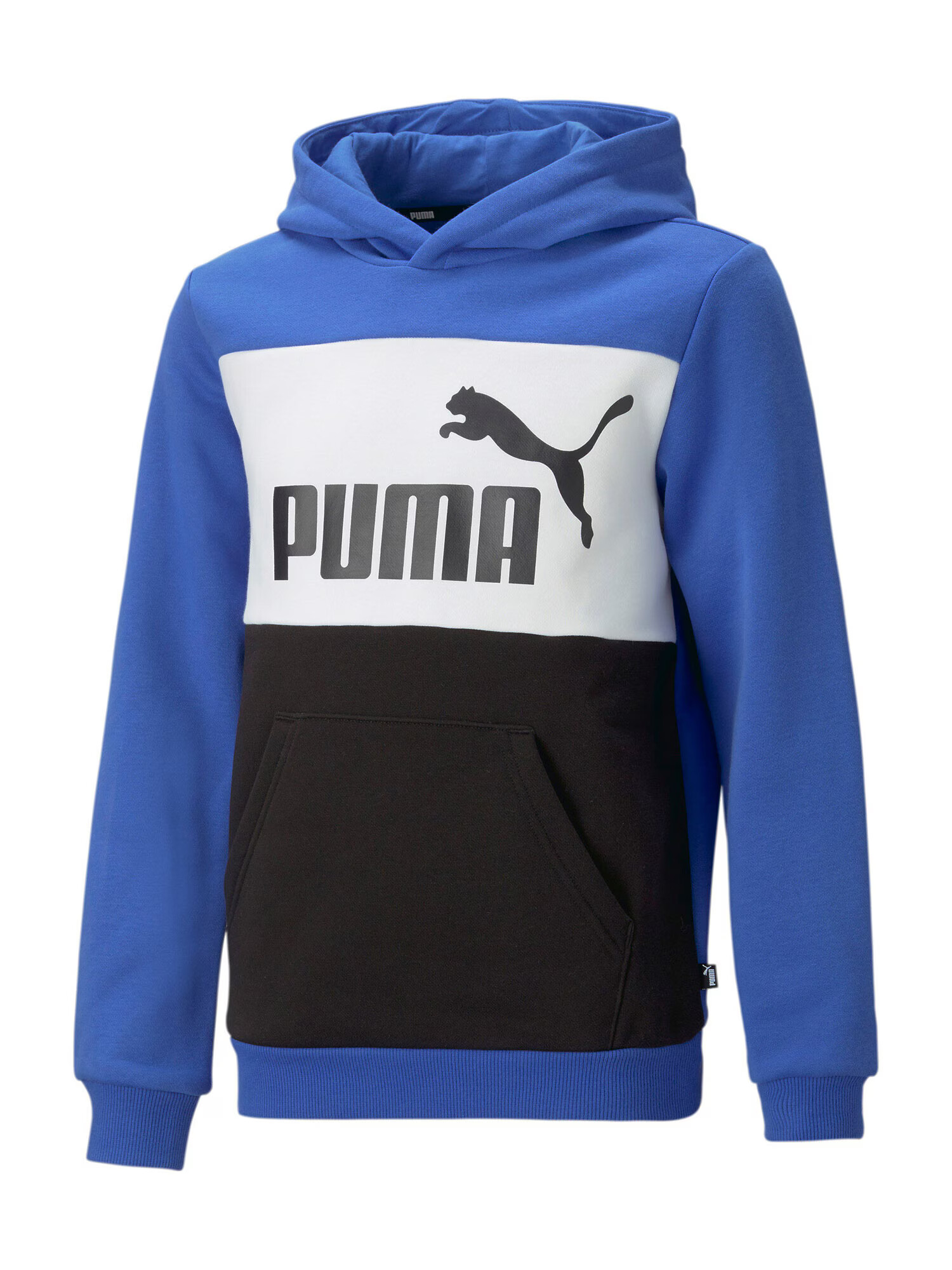 PUMA Μπλούζα φούτερ μπλε / μαύρο / λευκό - Pepit.gr