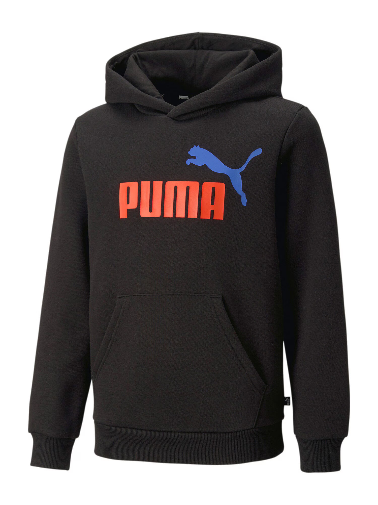 PUMA Μπλούζα φούτερ μπλε ρουά / πορτοκαλοκόκκινο / μαύρο - Pepit.gr