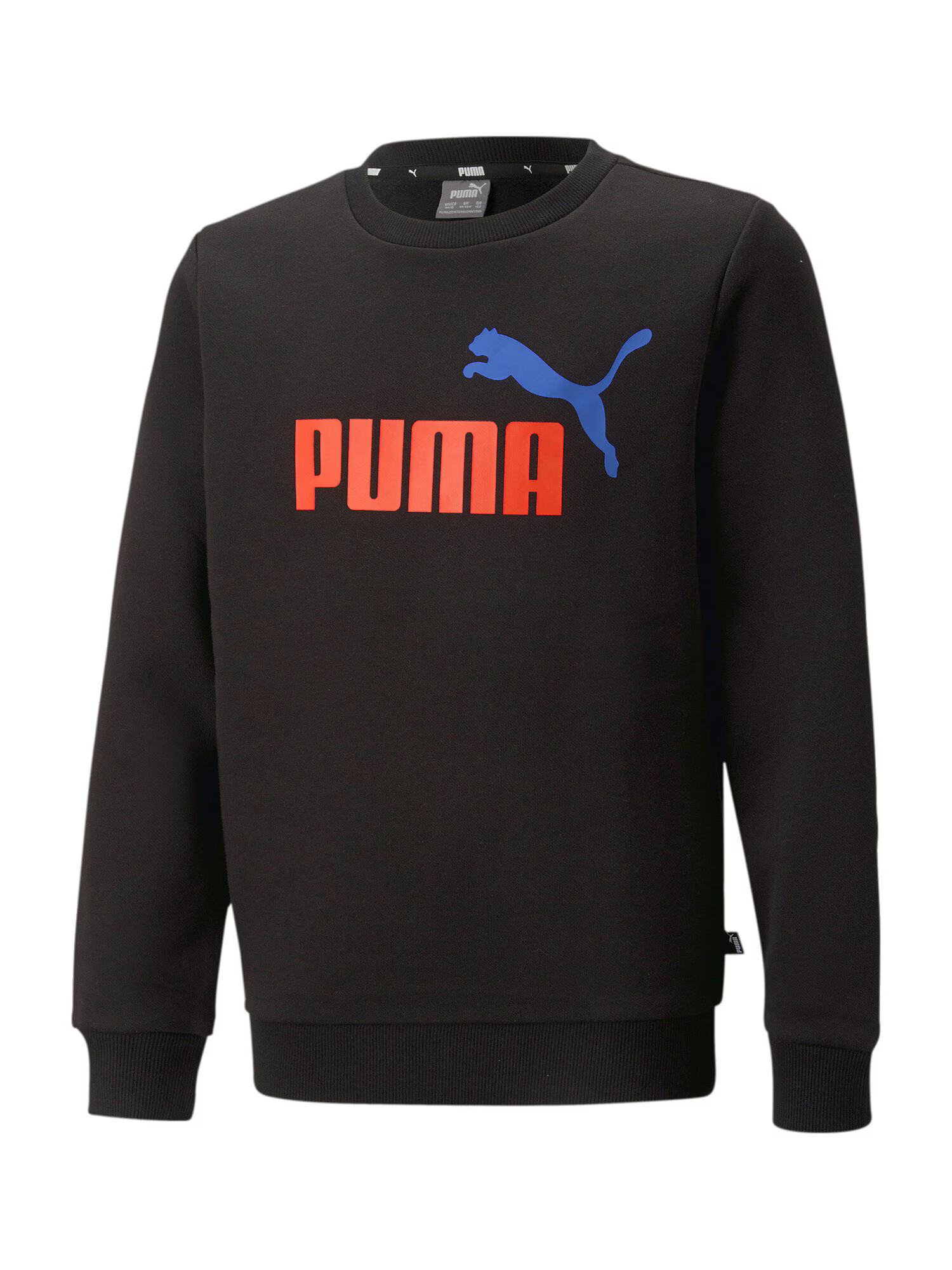 PUMA Μπλούζα φούτερ ζαφείρι / κόκκινο φωτιάς / μαύρο - Pepit.gr