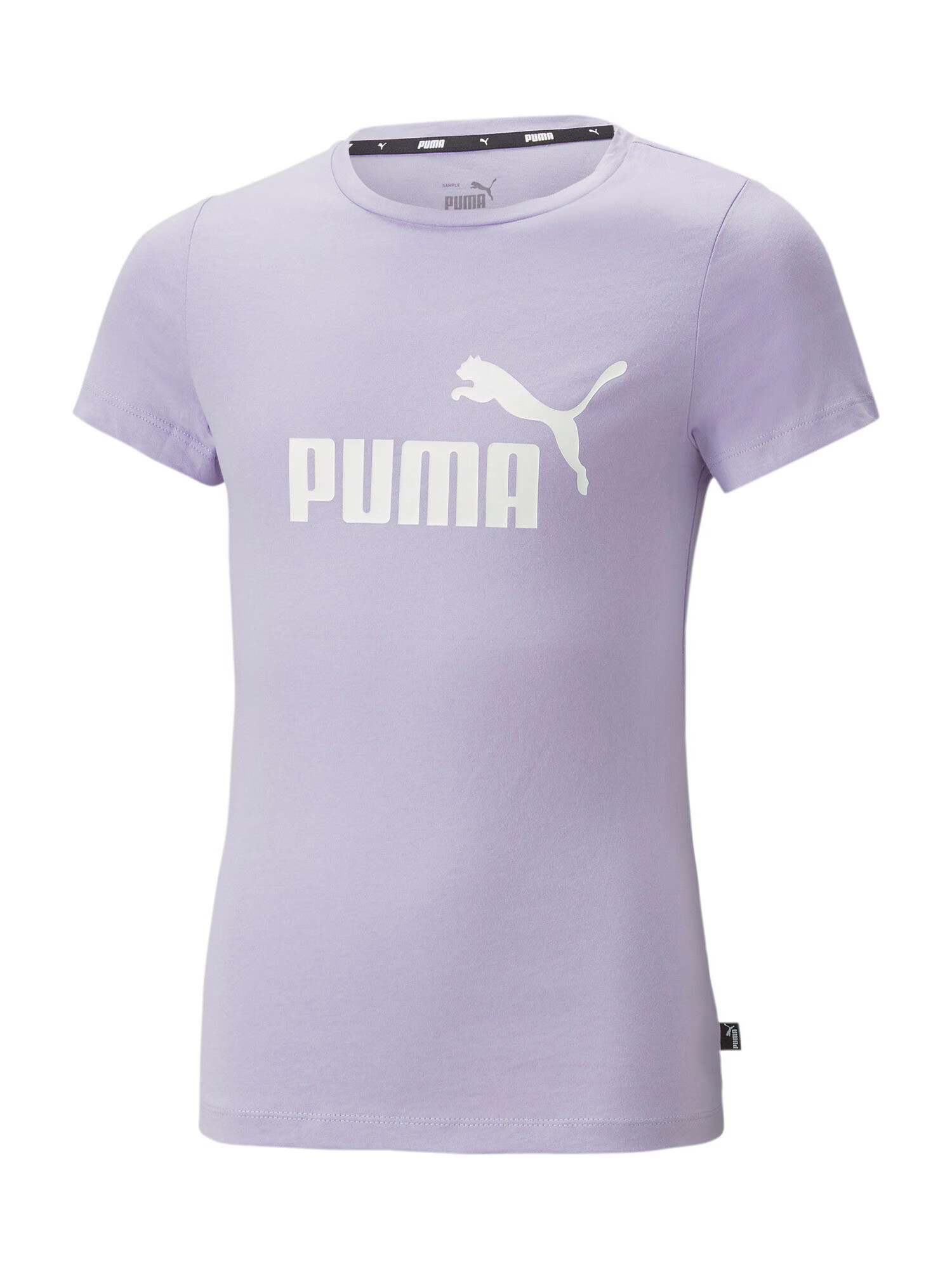 PUMA Μπλουζάκι ανοικτό λιλά / λευκό - Pepit.gr