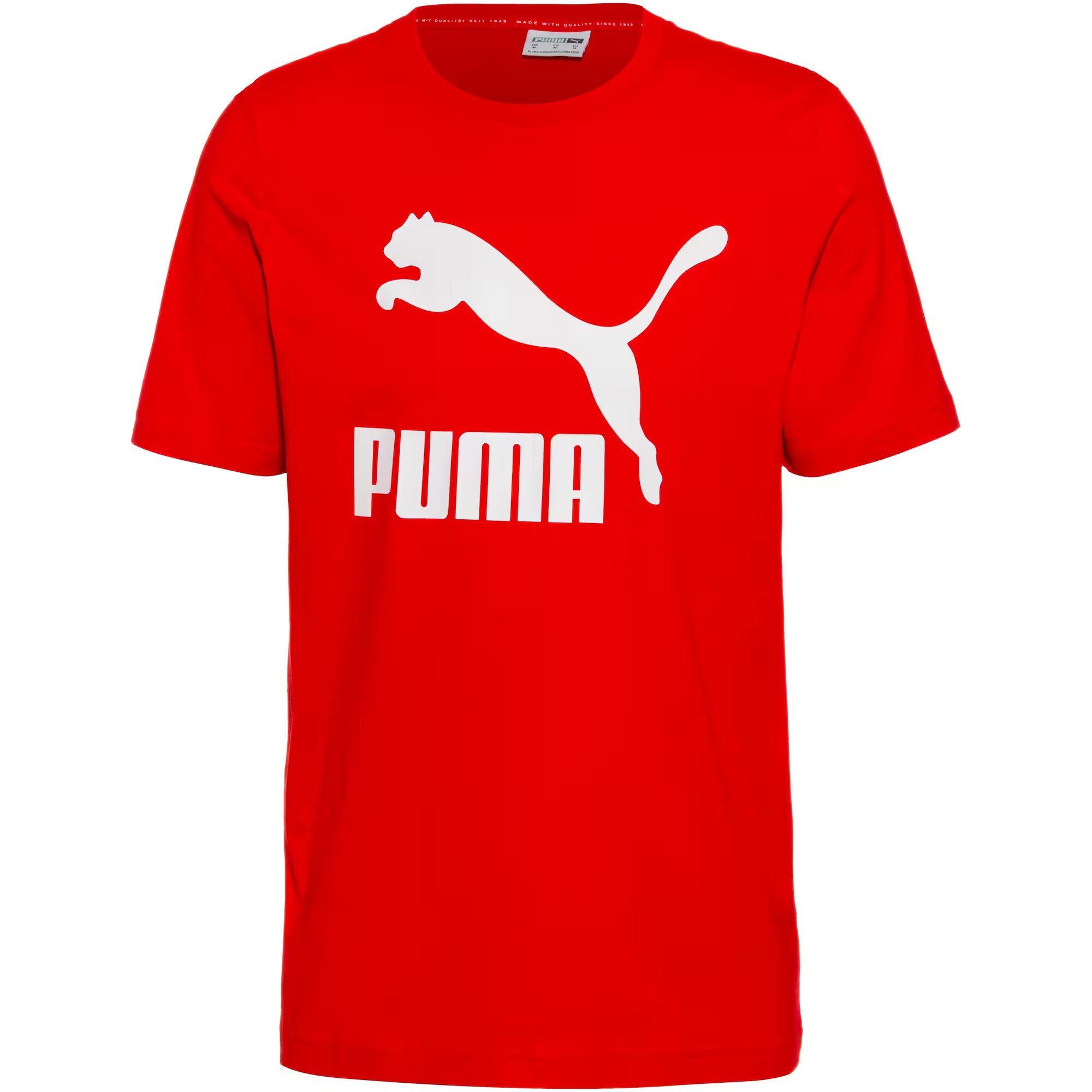 PUMA Μπλουζάκι κόκκινο / λευκό - Pepit.gr