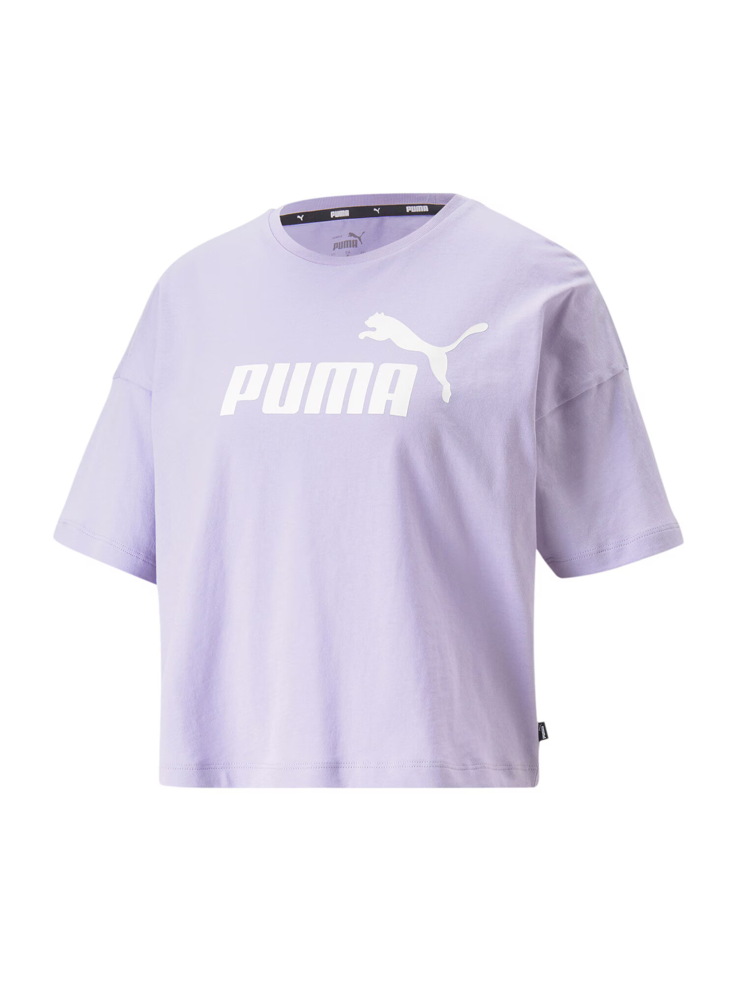 PUMA Μπλουζάκι λεβάντα / λευκό - Pepit.gr