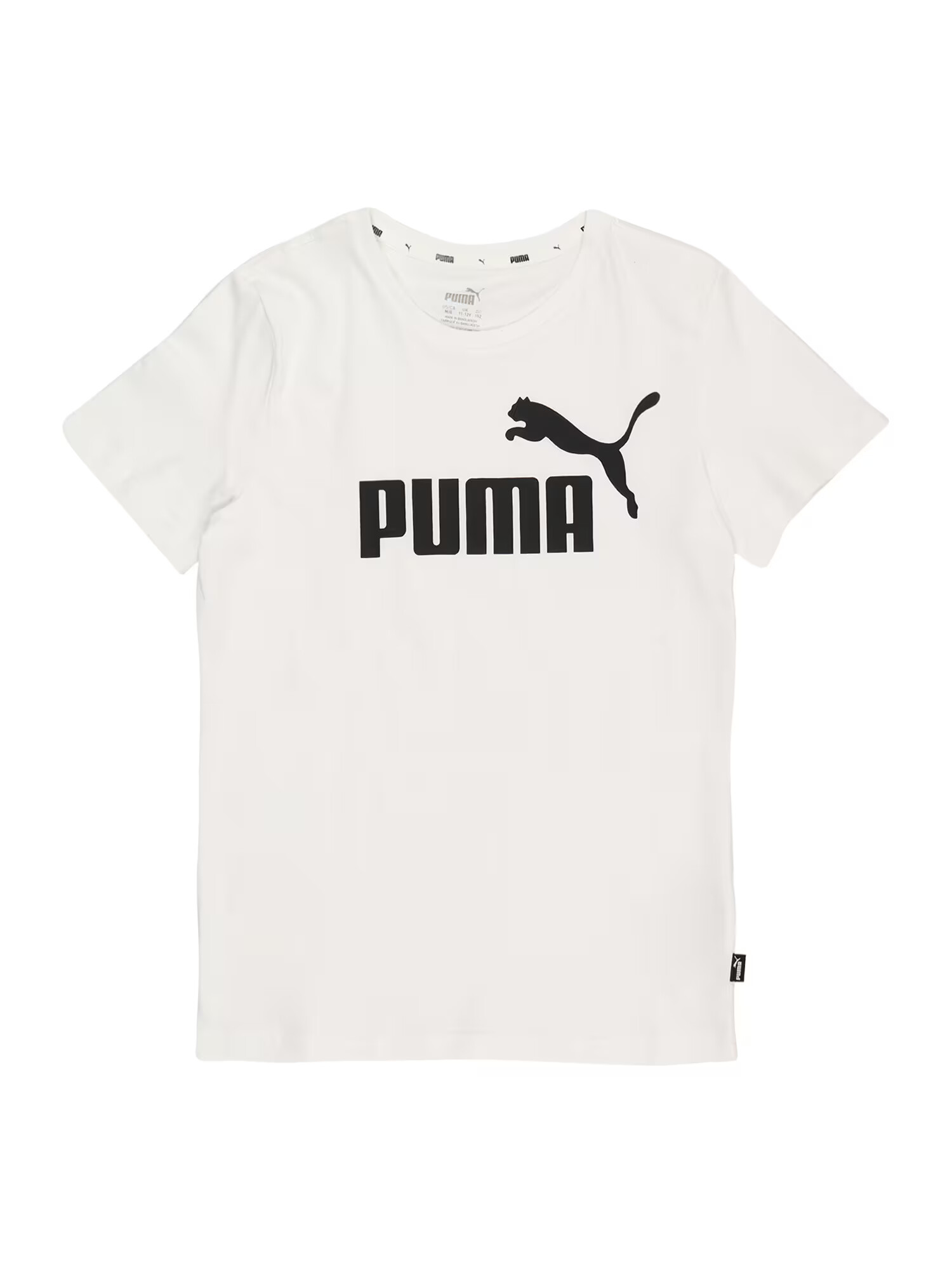 PUMA Μπλουζάκι 'Classics' μαύρο / λευκό - Pepit.gr