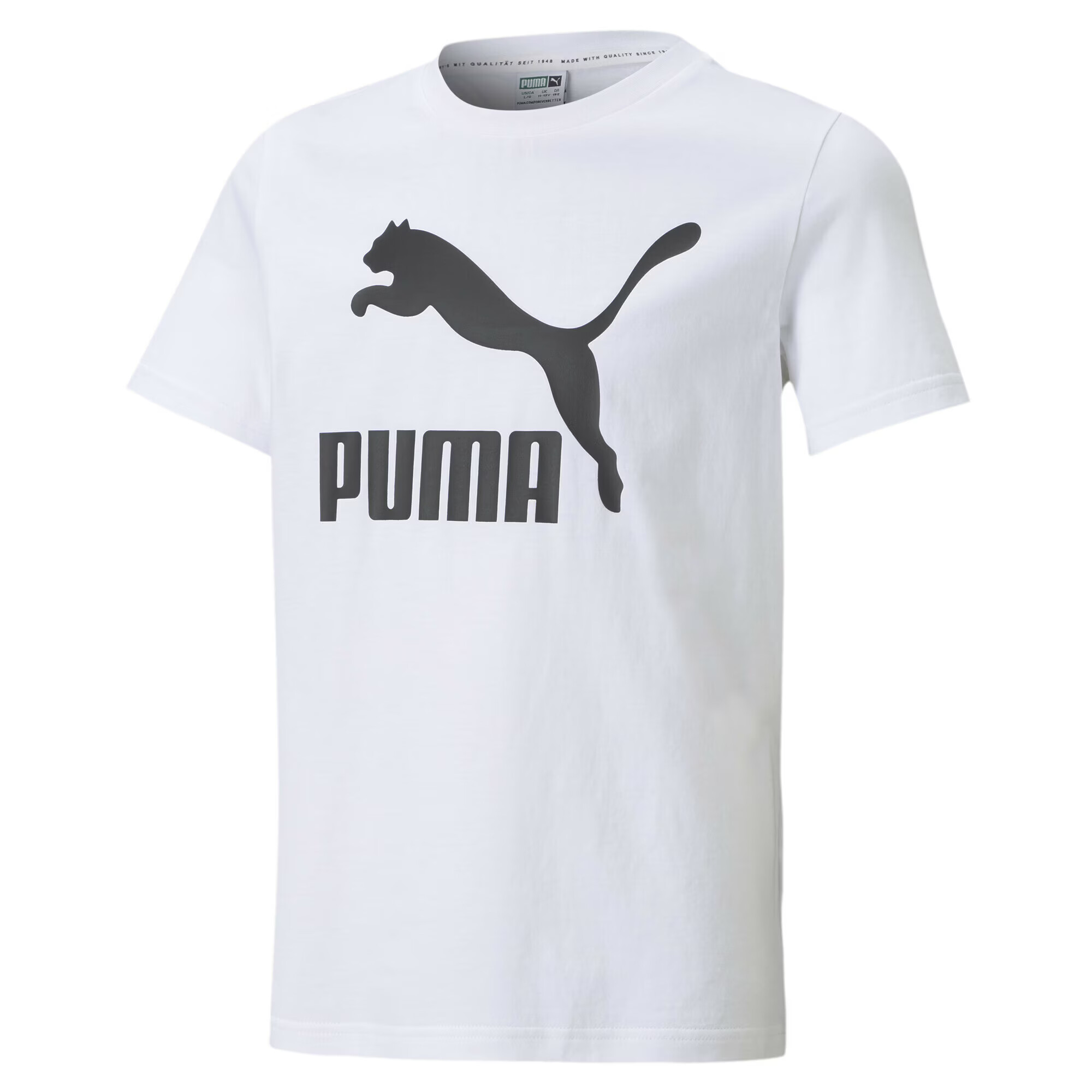 PUMA Μπλουζάκι μαύρο / λευκό - Pepit.gr