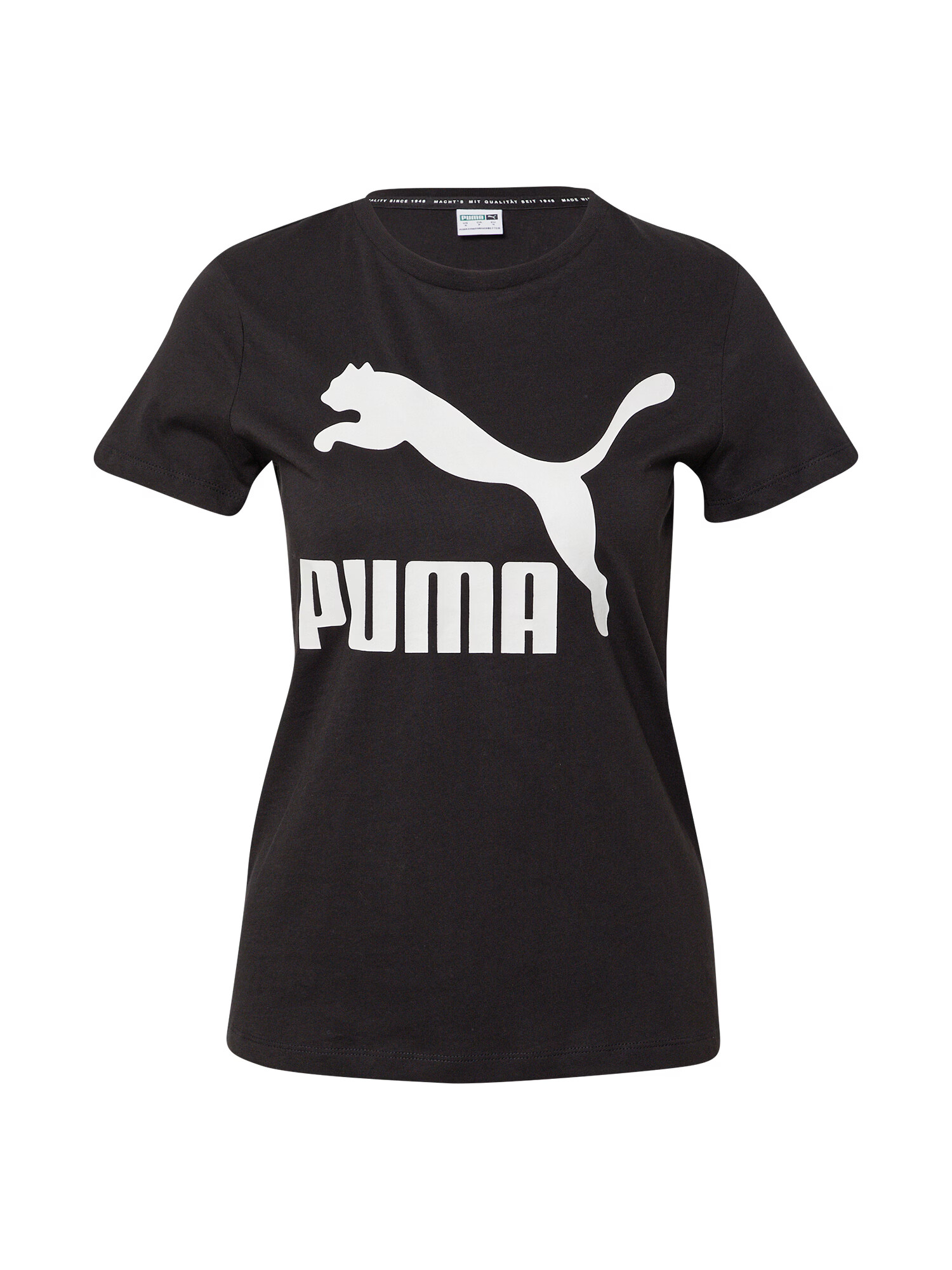 PUMA Μπλουζάκι μαύρο / λευκό - Pepit.gr