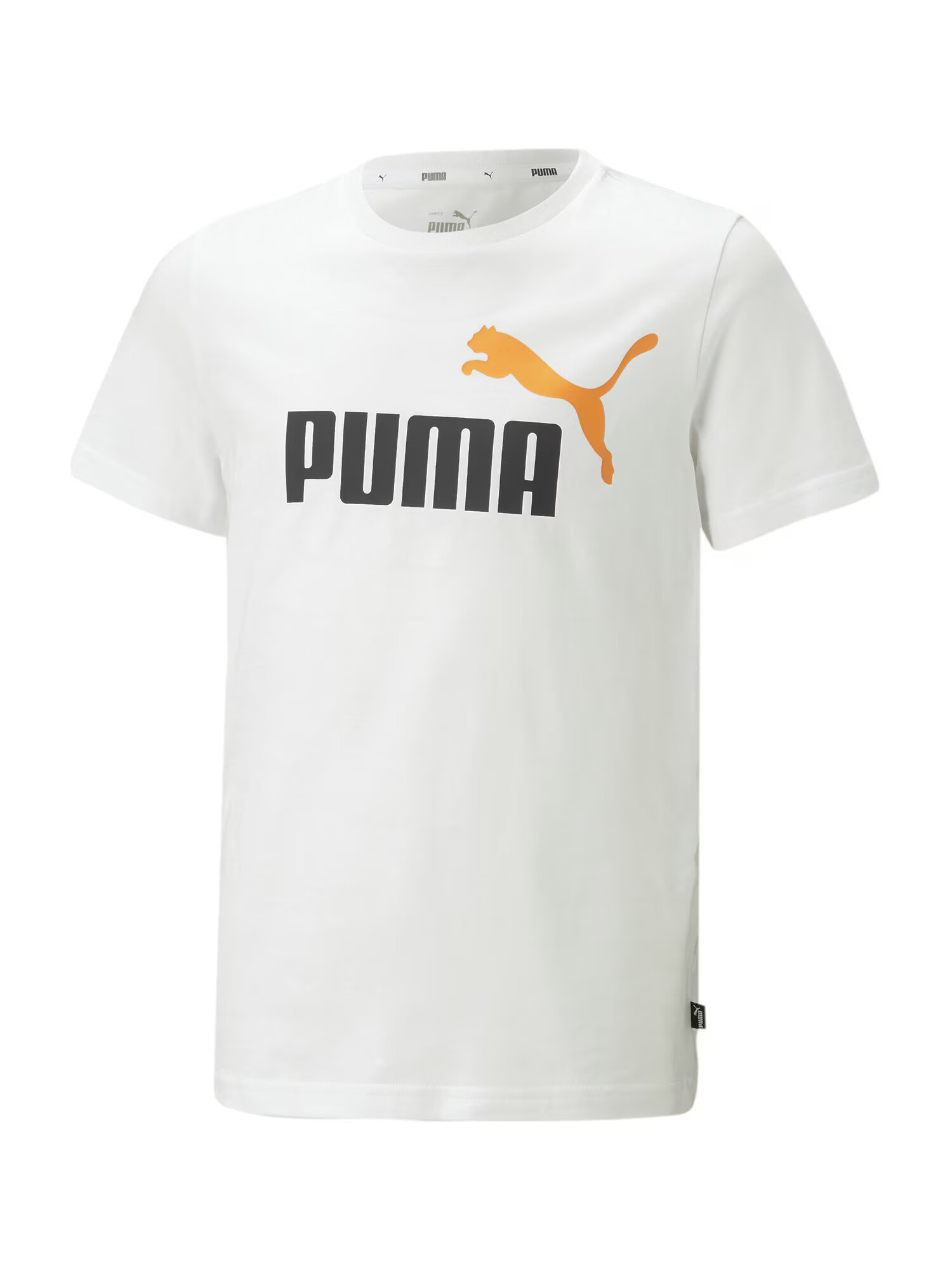 PUMA Λειτουργικό μπλουζάκι μελί / μαύρο / λευκό - Pepit.gr