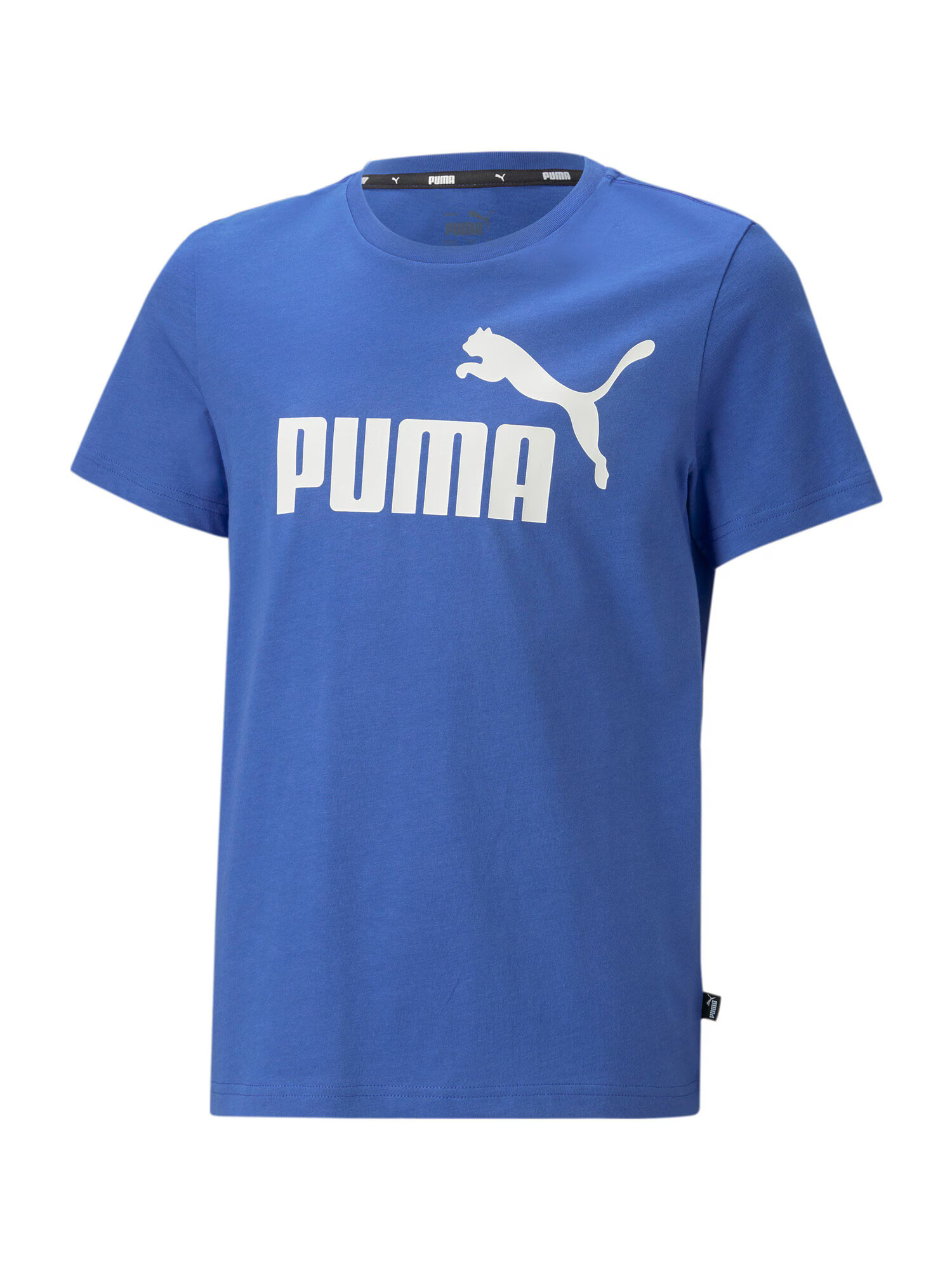 PUMA Μπλουζάκι μπλε ρουά / λευκό - Pepit.gr