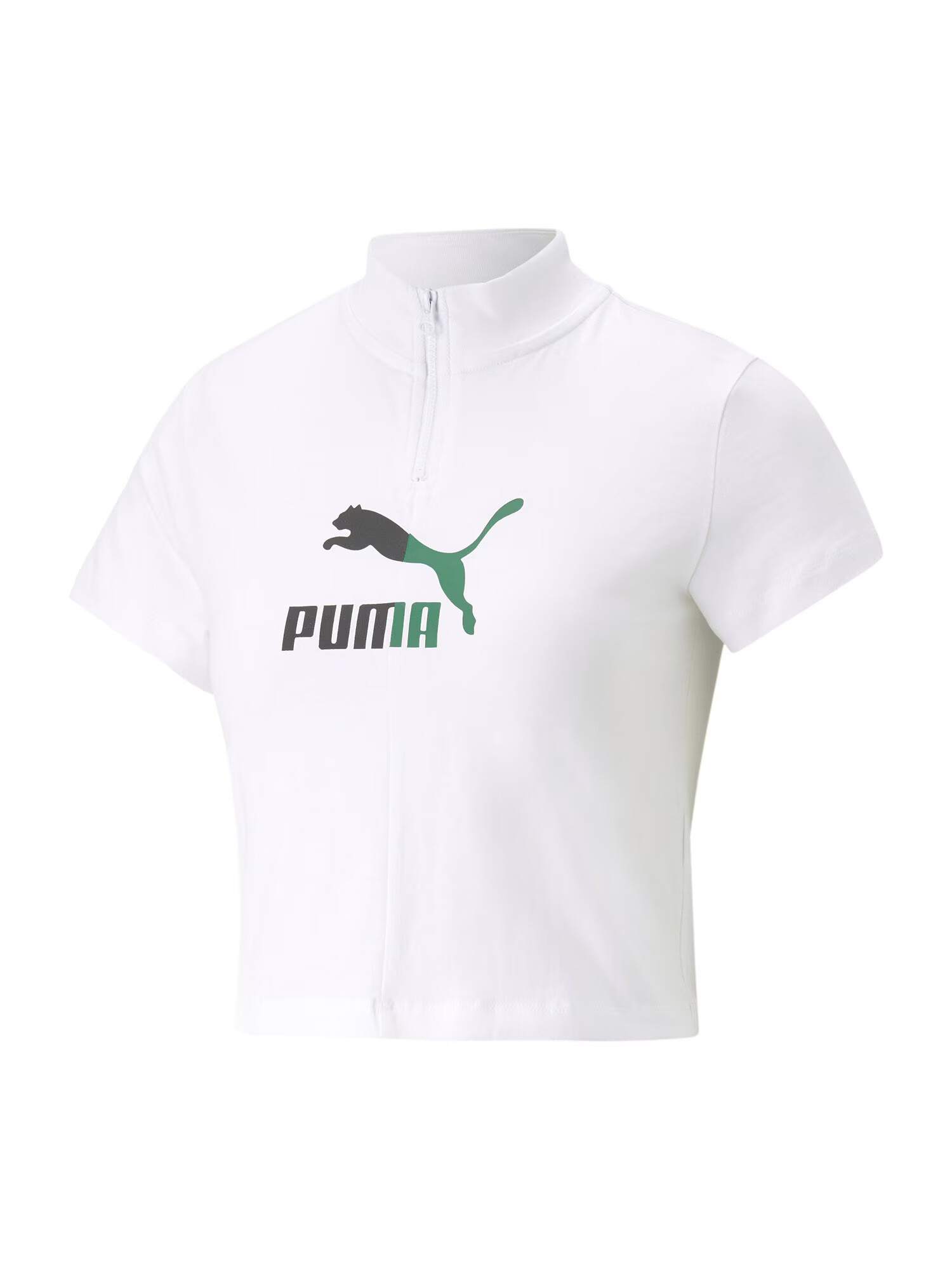 PUMA Μπλουζάκι πράσινο / μαύρο / λευκό - Pepit.gr