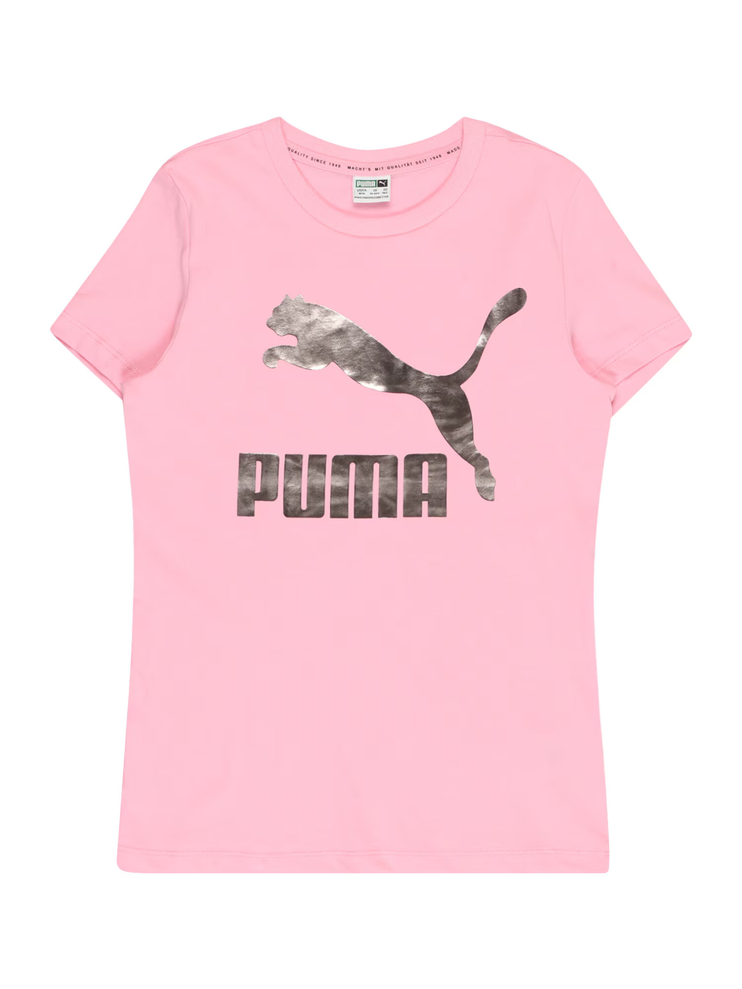 PUMA Μπλουζάκι ρόδινο / ασημί - Pepit.gr