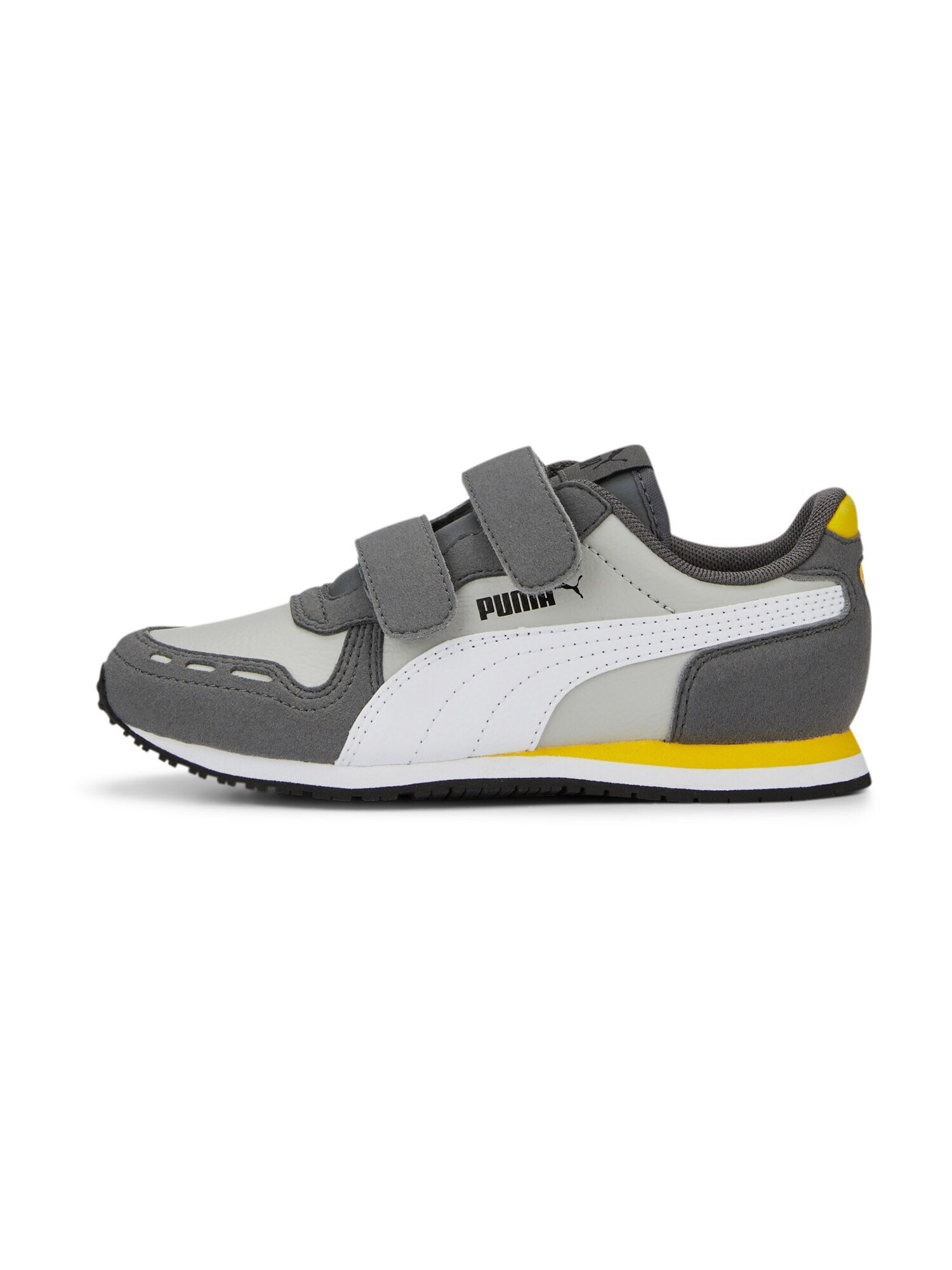 PUMA Σνίκερ 'Cabana Racer' κίτρινο / γκρι / ανοικτό γκρι / λευκό - Pepit.gr