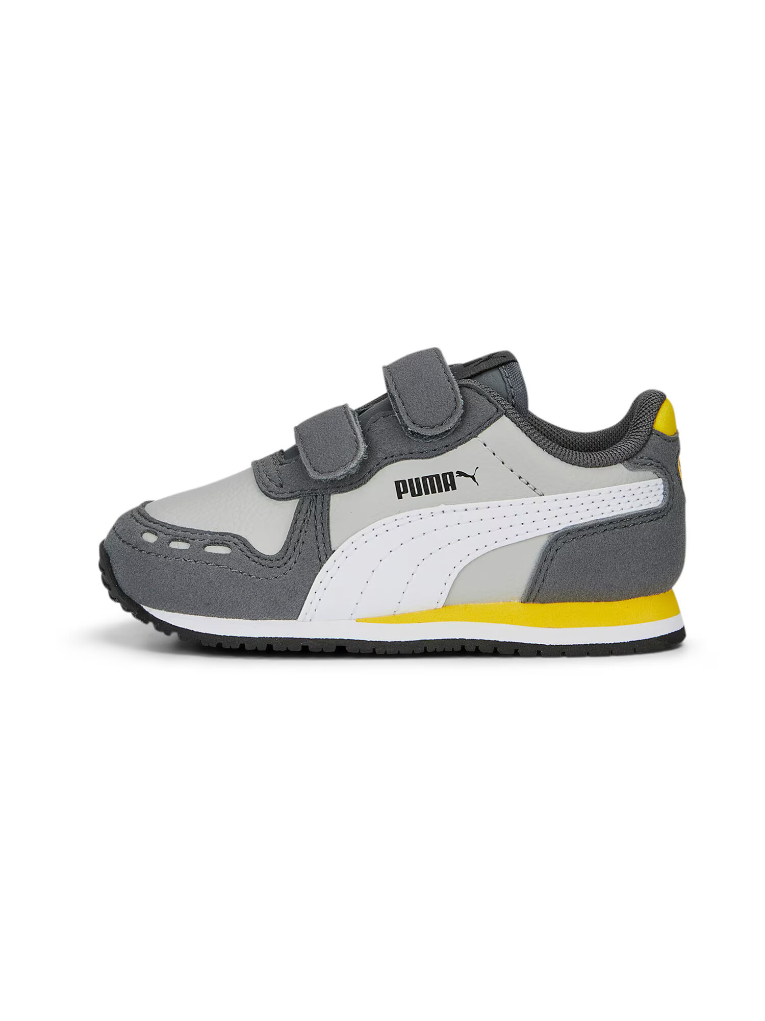 PUMA Σνίκερ 'Cabana Racer' σαφράν / γραφίτης / ανοικτό γκρι / λευκό - Pepit.gr