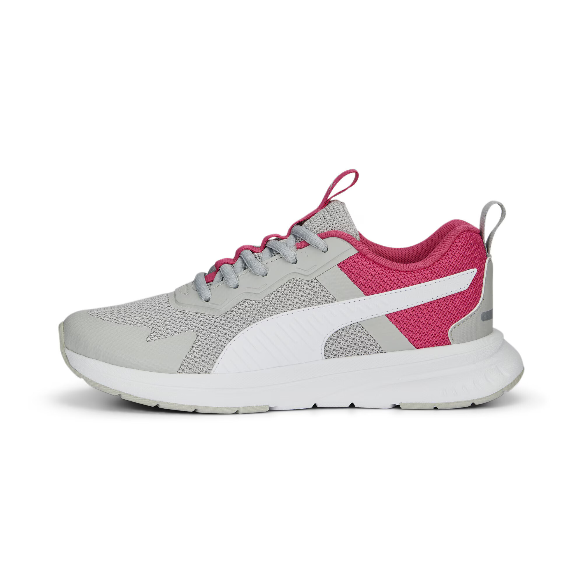 PUMA Σνίκερ 'Evolve Run' γκρι / κόκκινο / λευκό - Pepit.gr