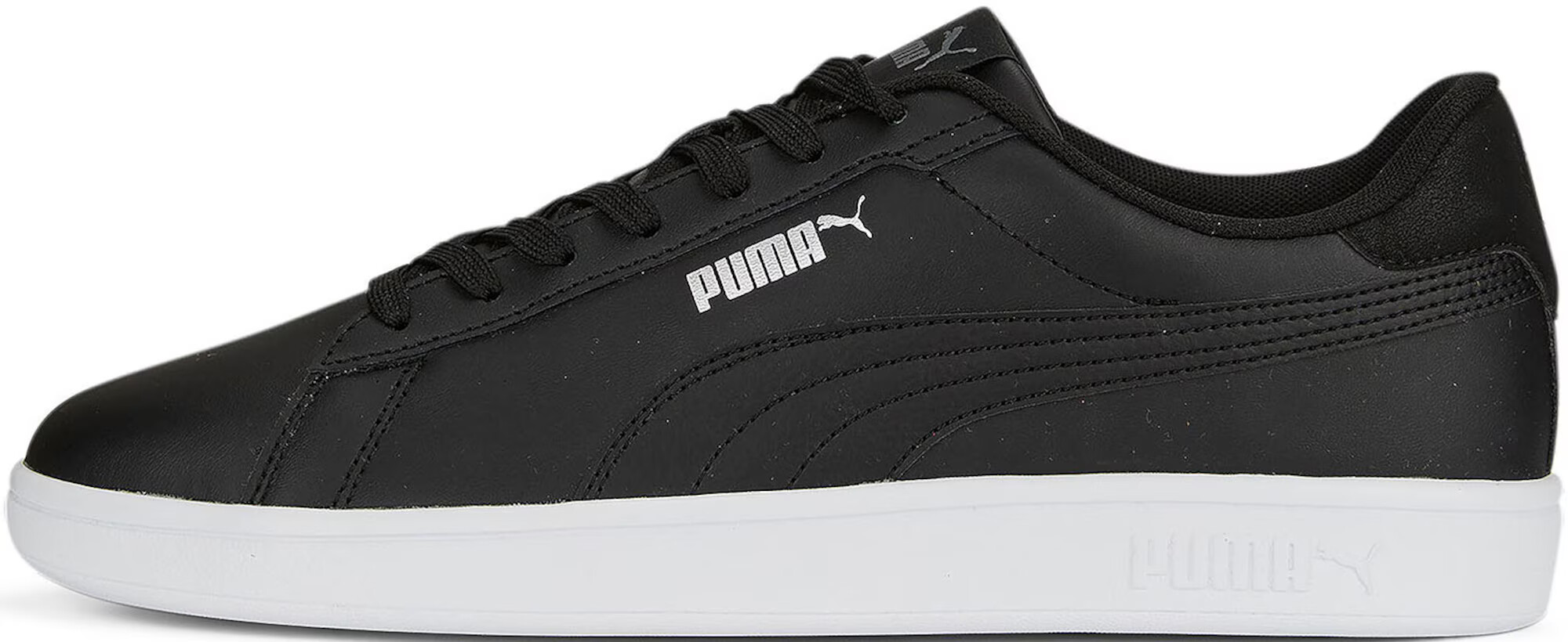 PUMA Σνίκερ χαμηλό μαύρο / λευκό - Pepit.gr